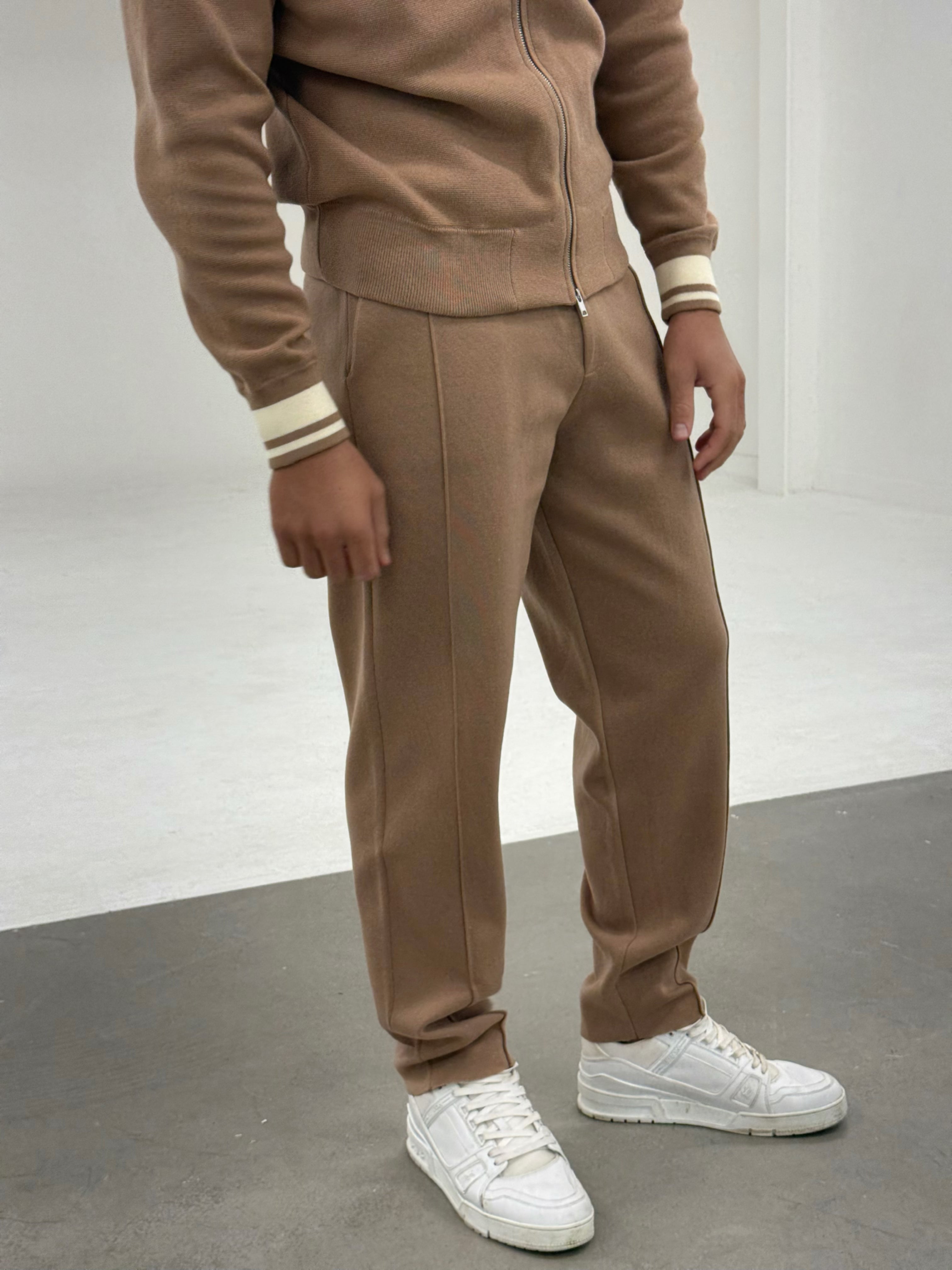 ATELIER KNIT TROUSER BEIGE