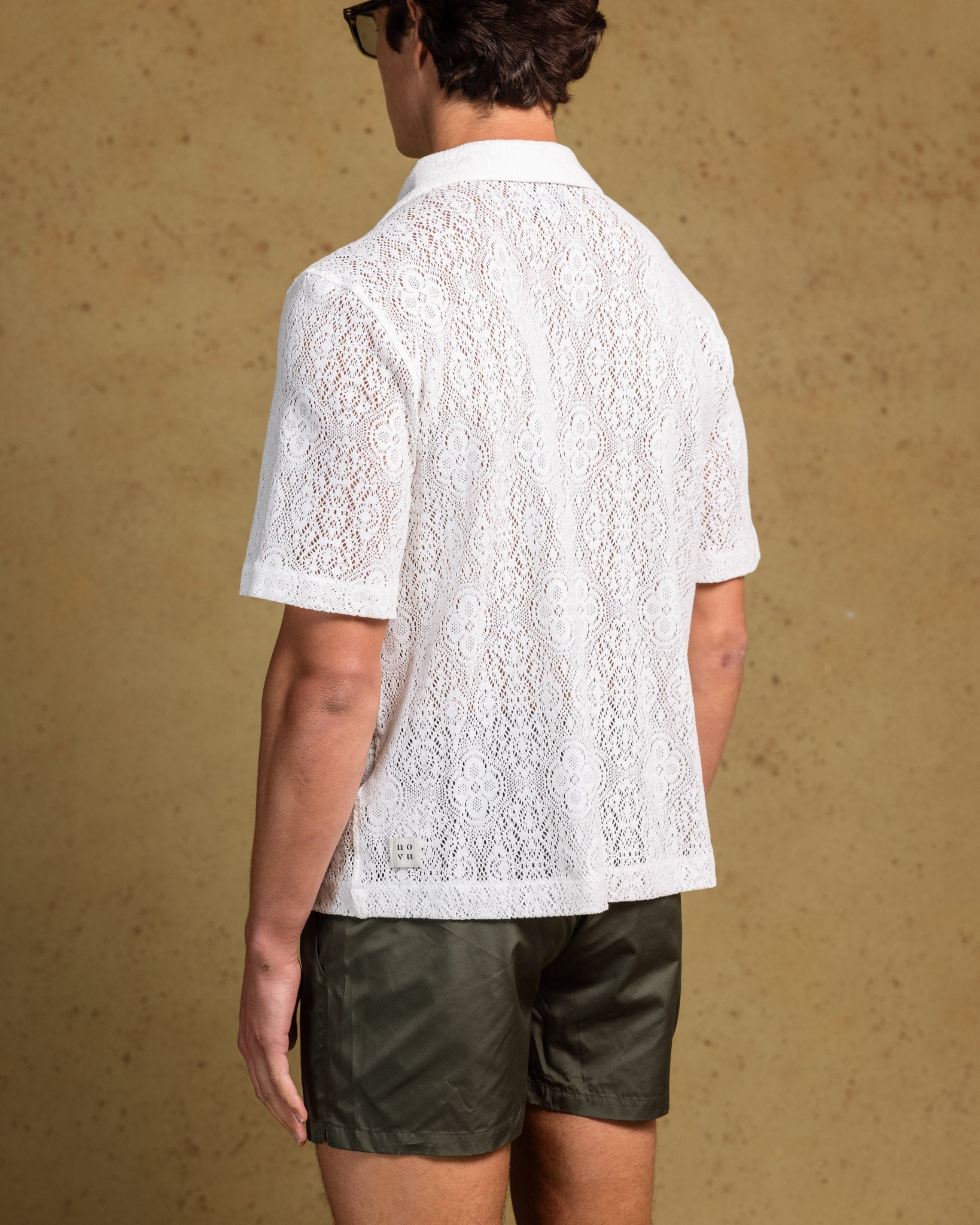 Augusto Lace Shirt White