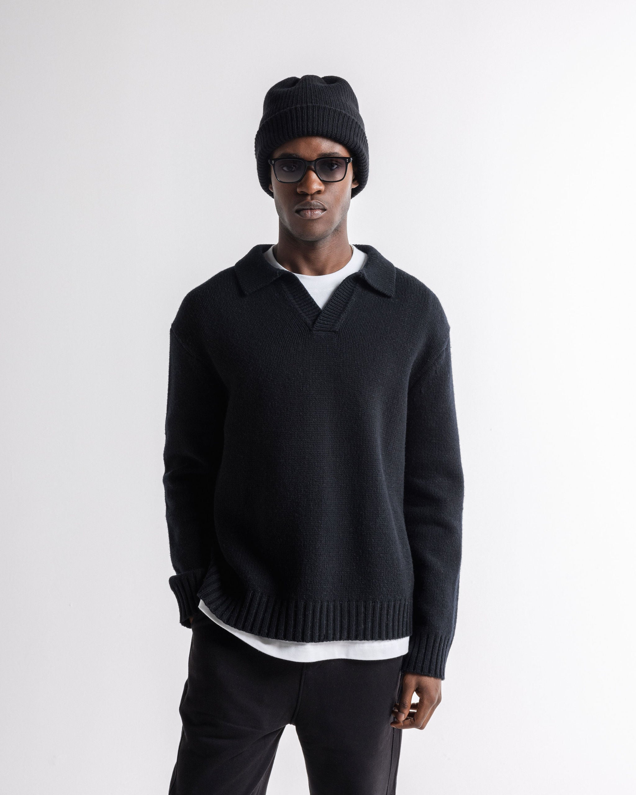 Garçon Knit Sweater Black