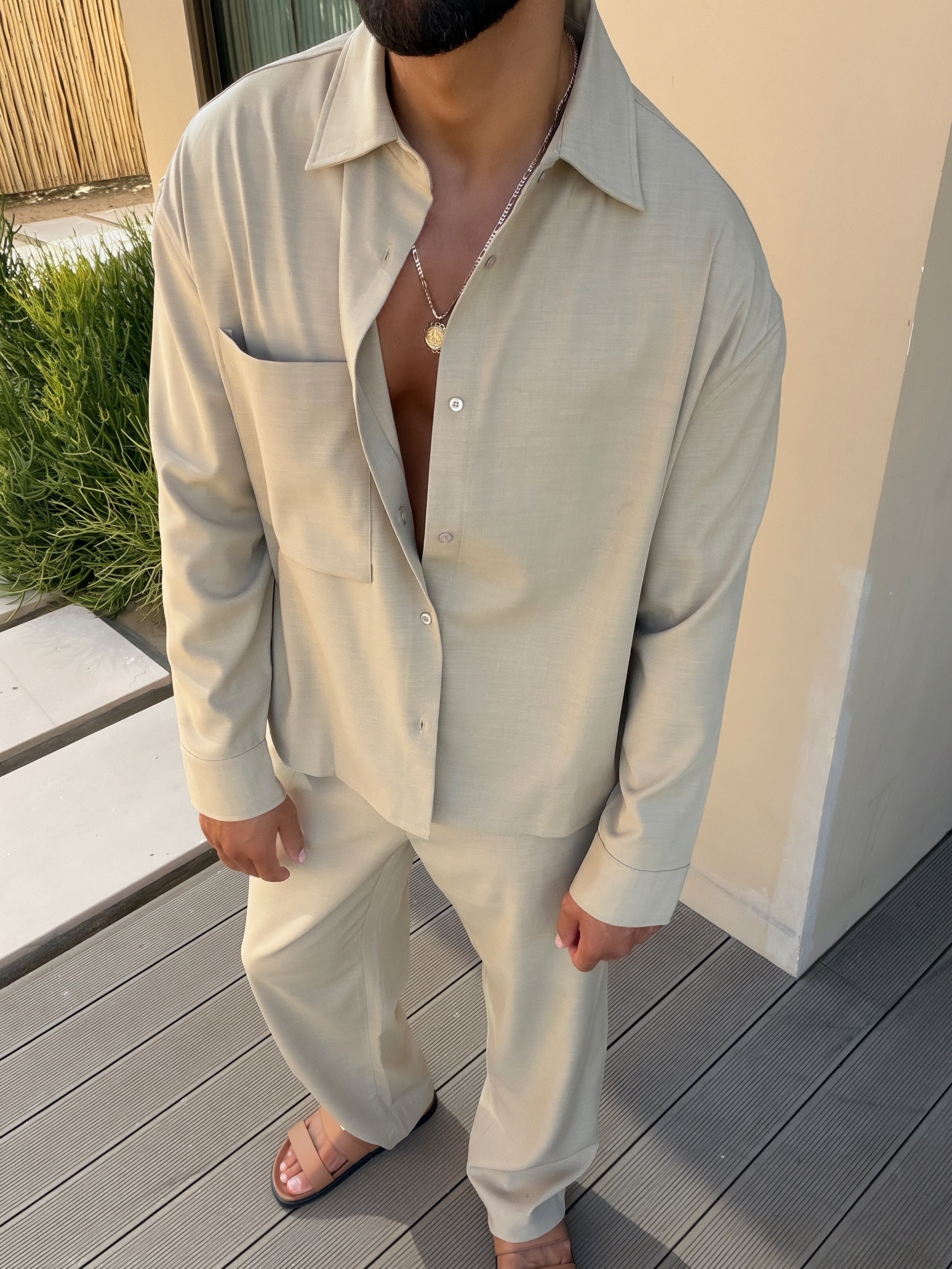 ANDRÉ SHIRT KHAKI