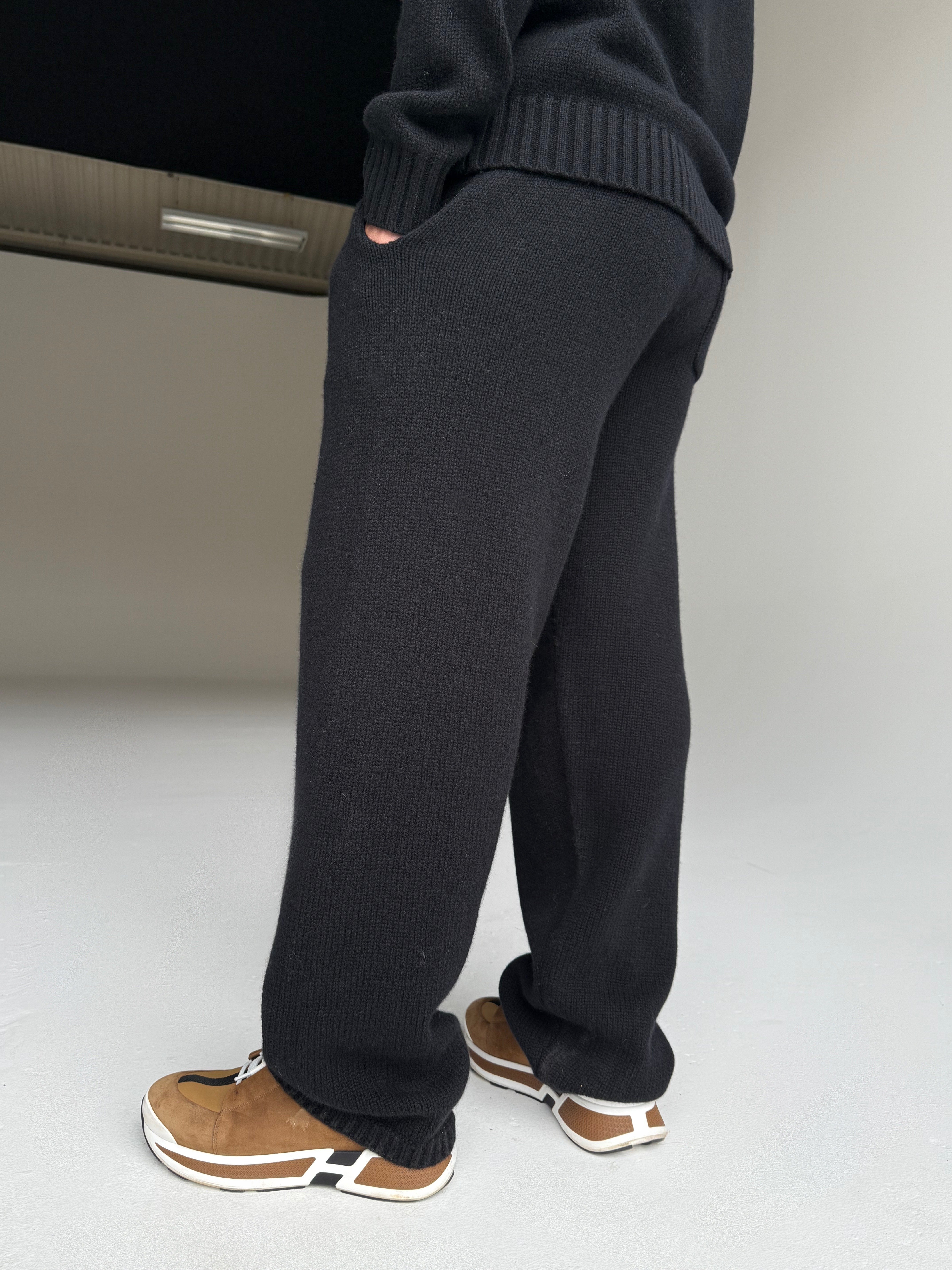 GARCON KNIT JOGGER BLACK