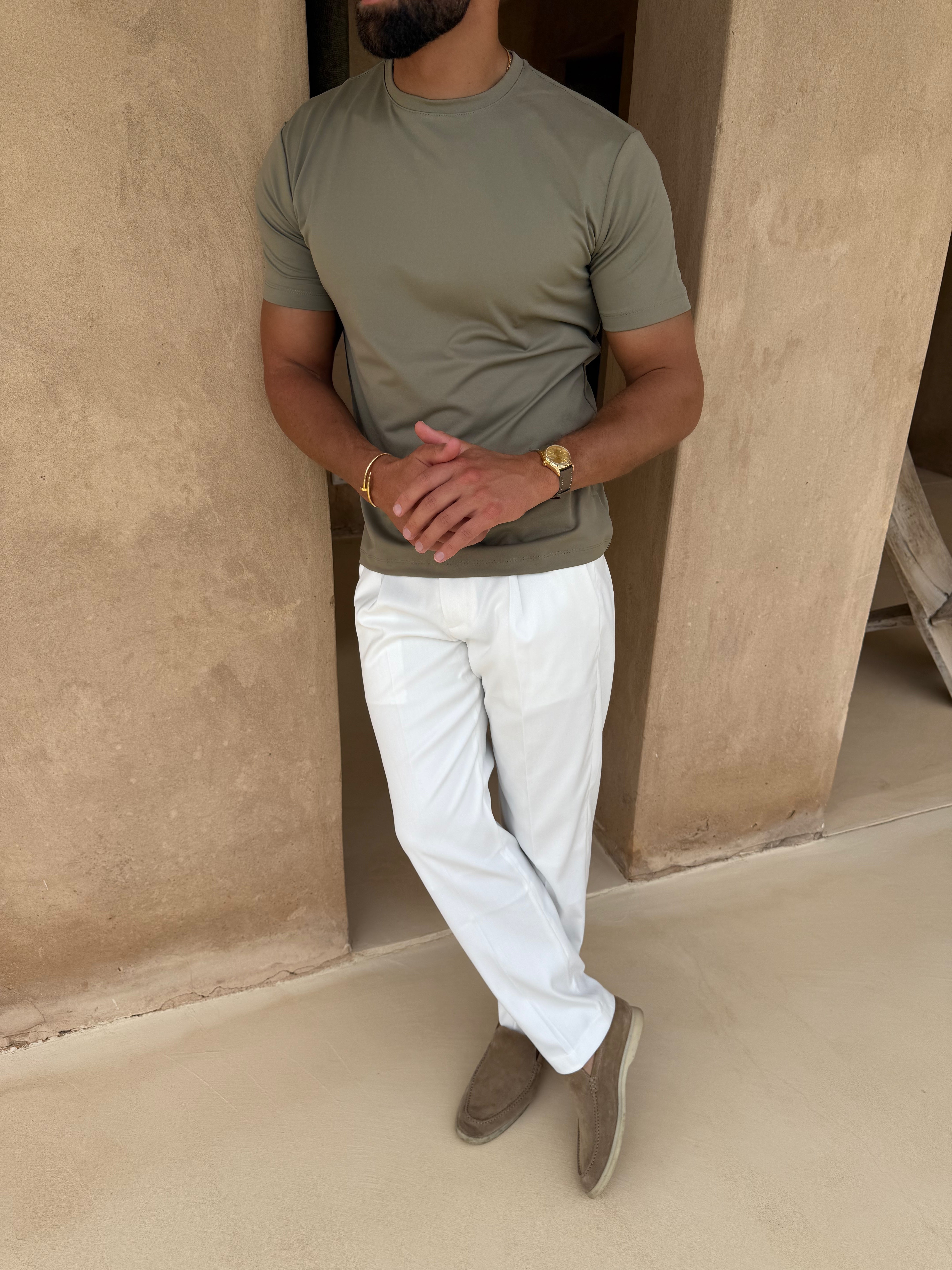 LUXE T-SHIRT KHAKI