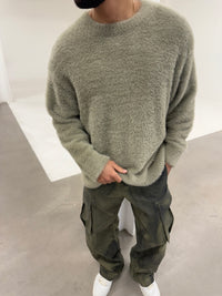 MINK HAIR SWEATER FROZEN MINK