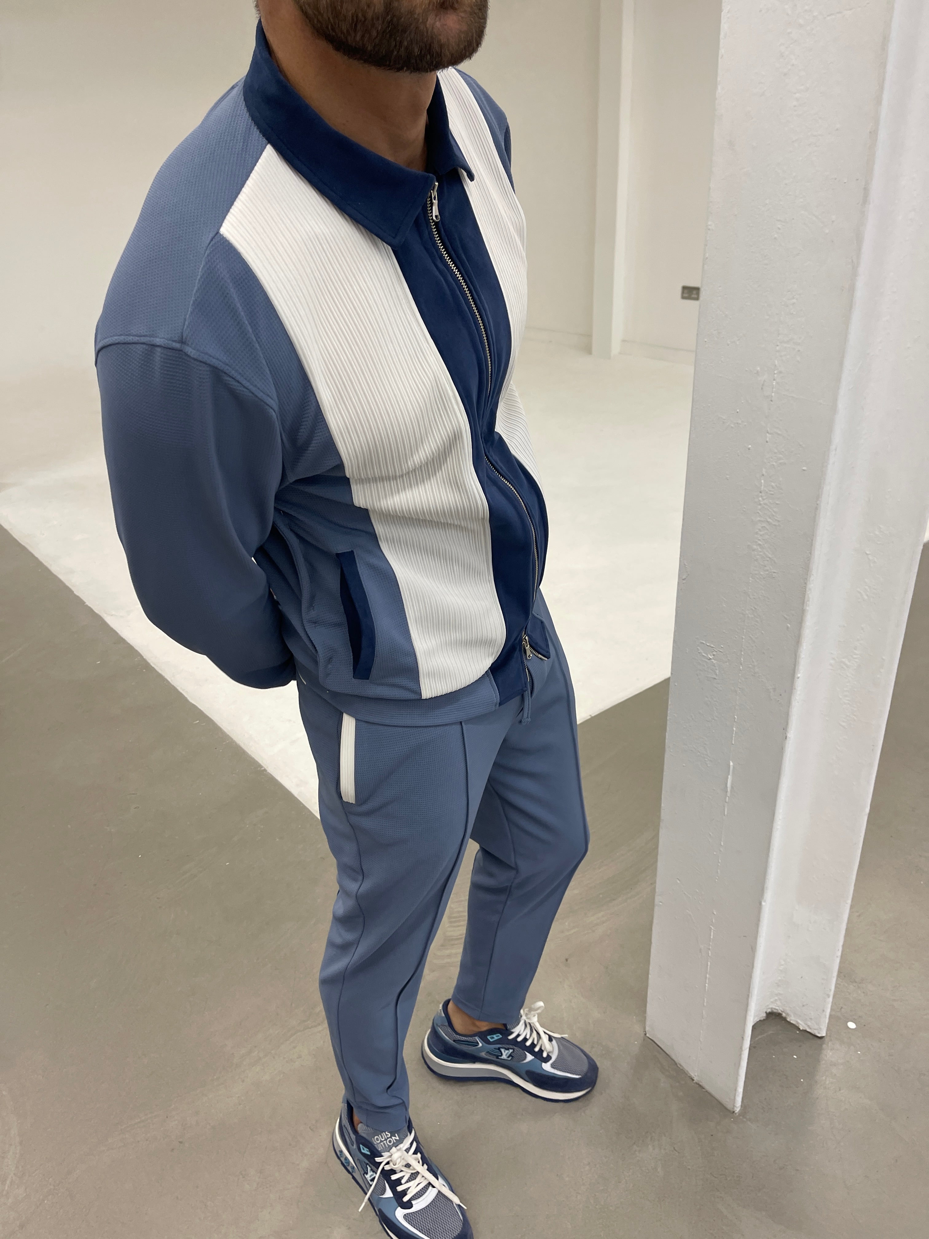 Cruz Zip Jacket Blue