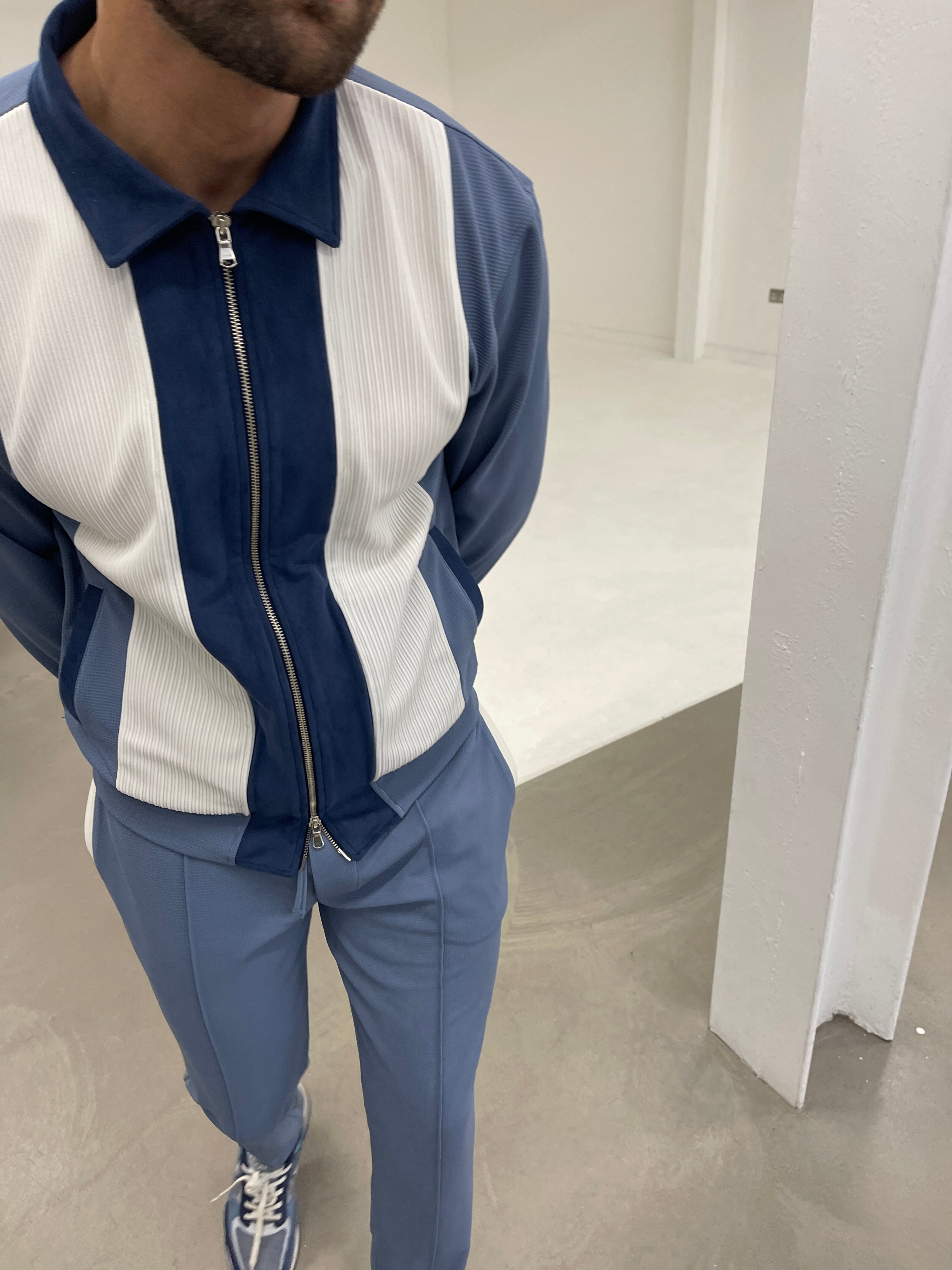 Cruz Zip Jacket Blue