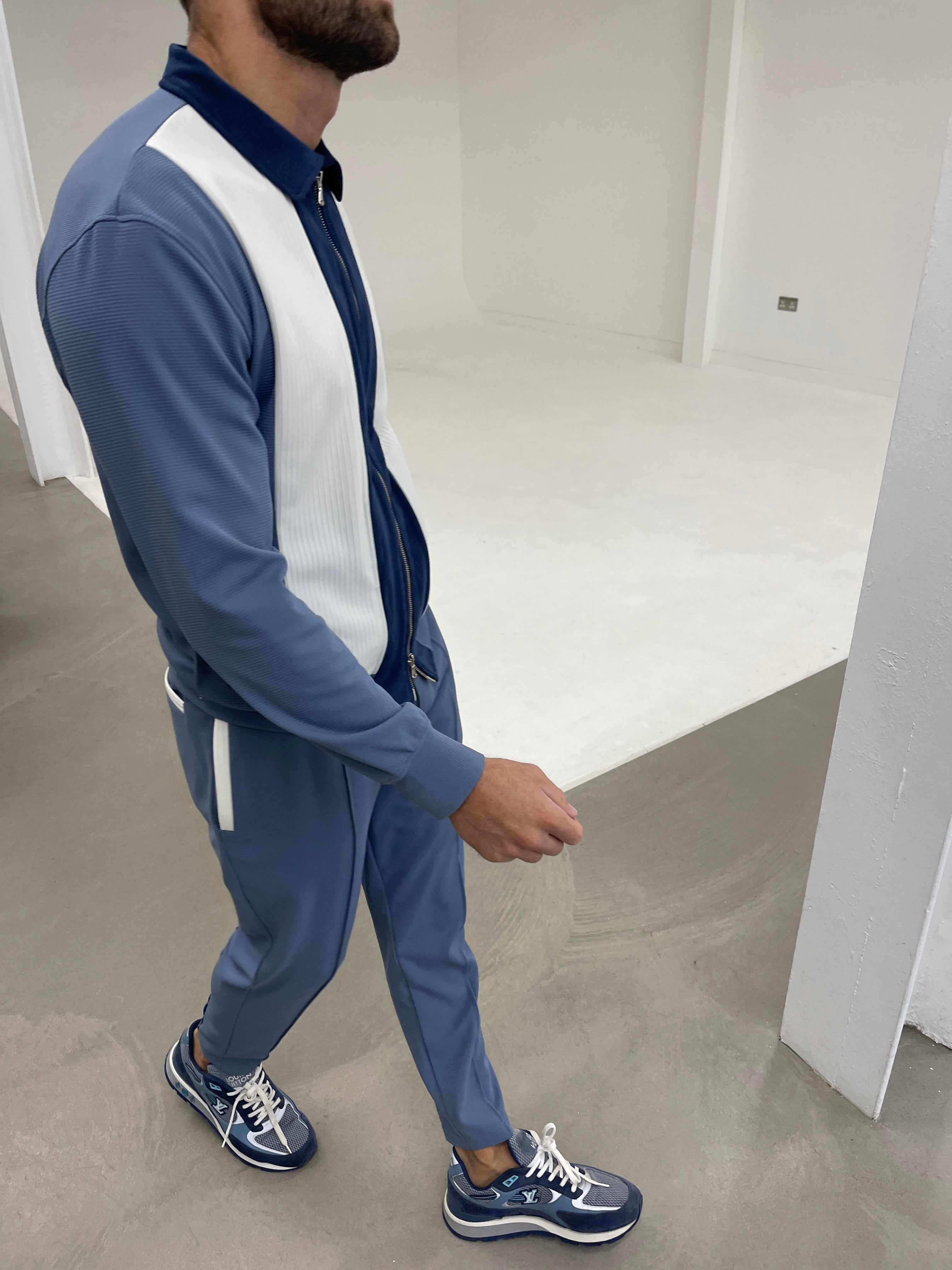 Cruz Zip Jacket Blue
