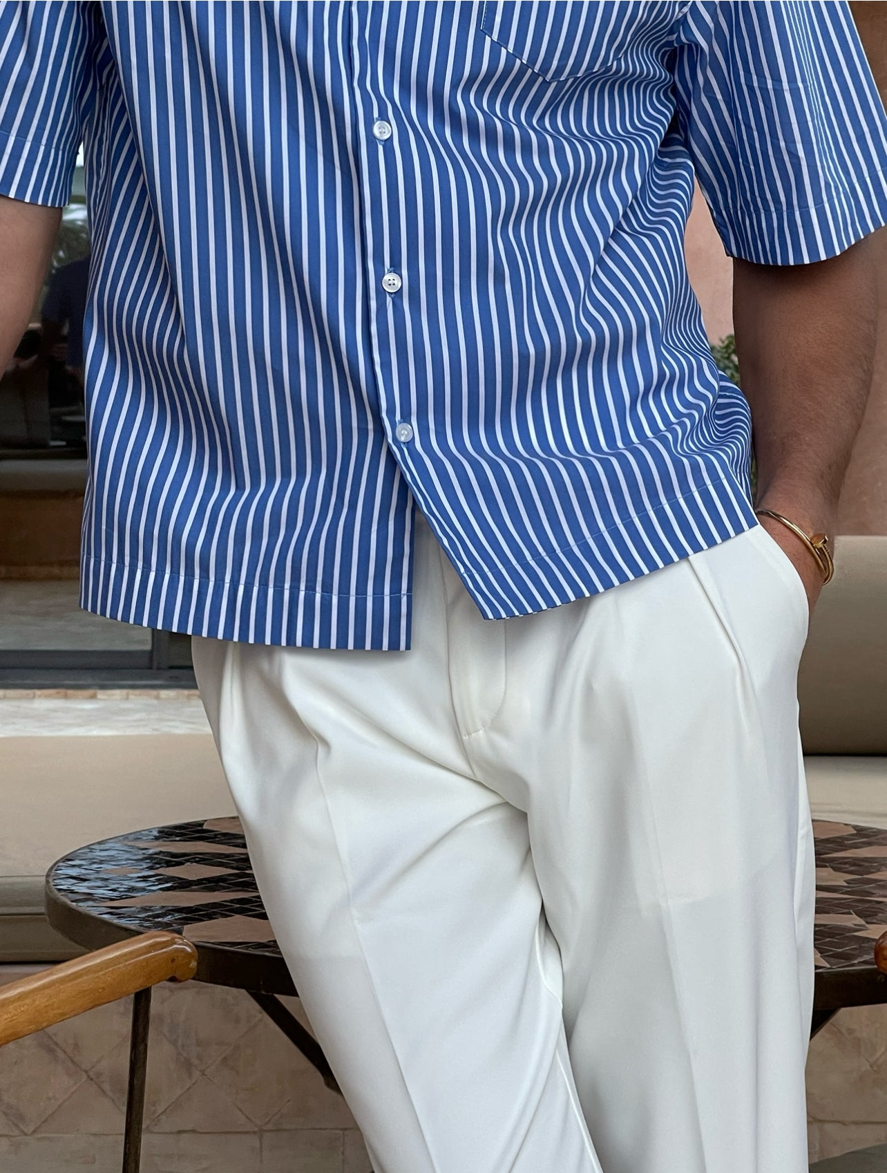 Pinstripe Shirt