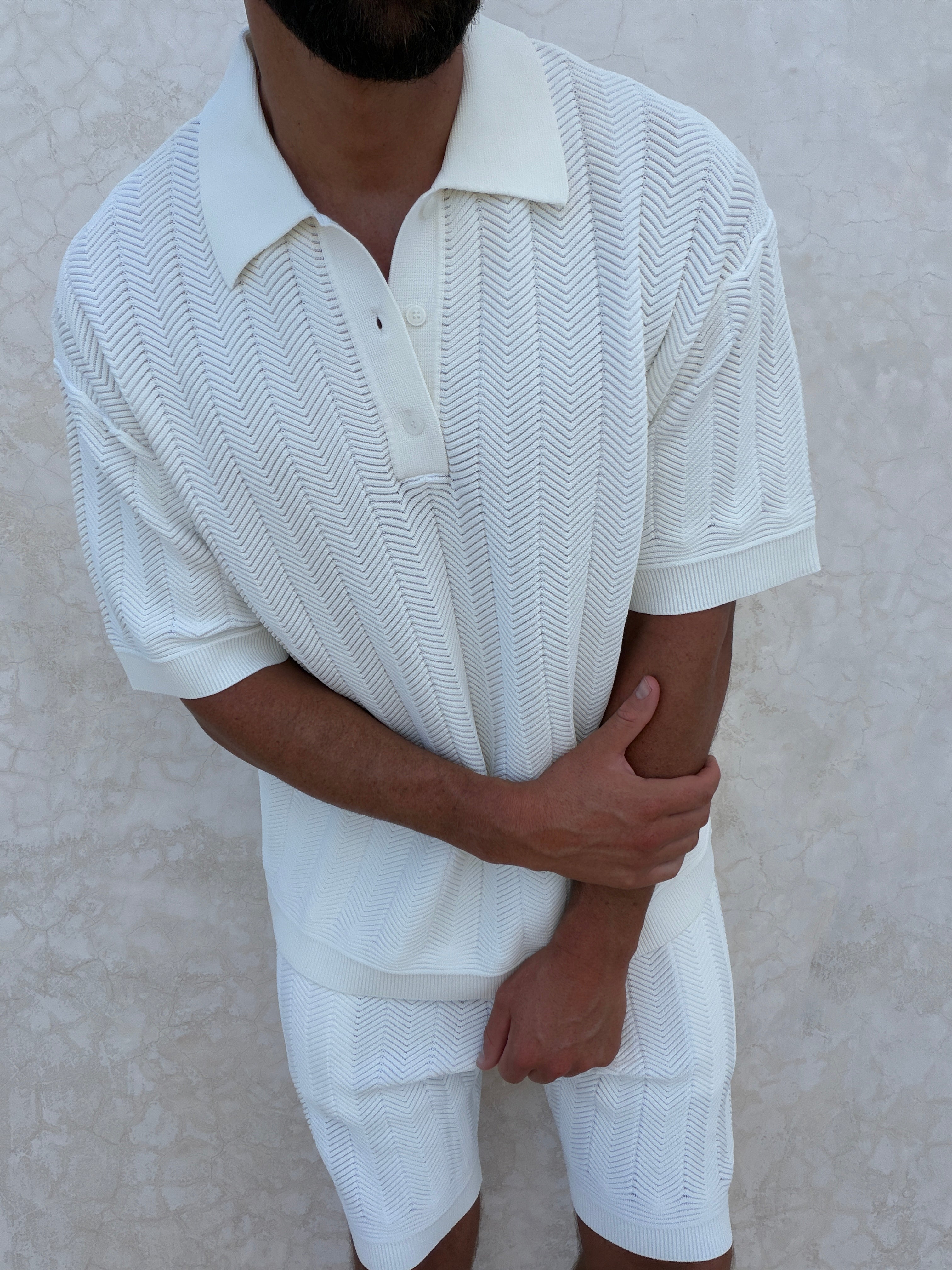SANTIAGO POLO OFF WHITE