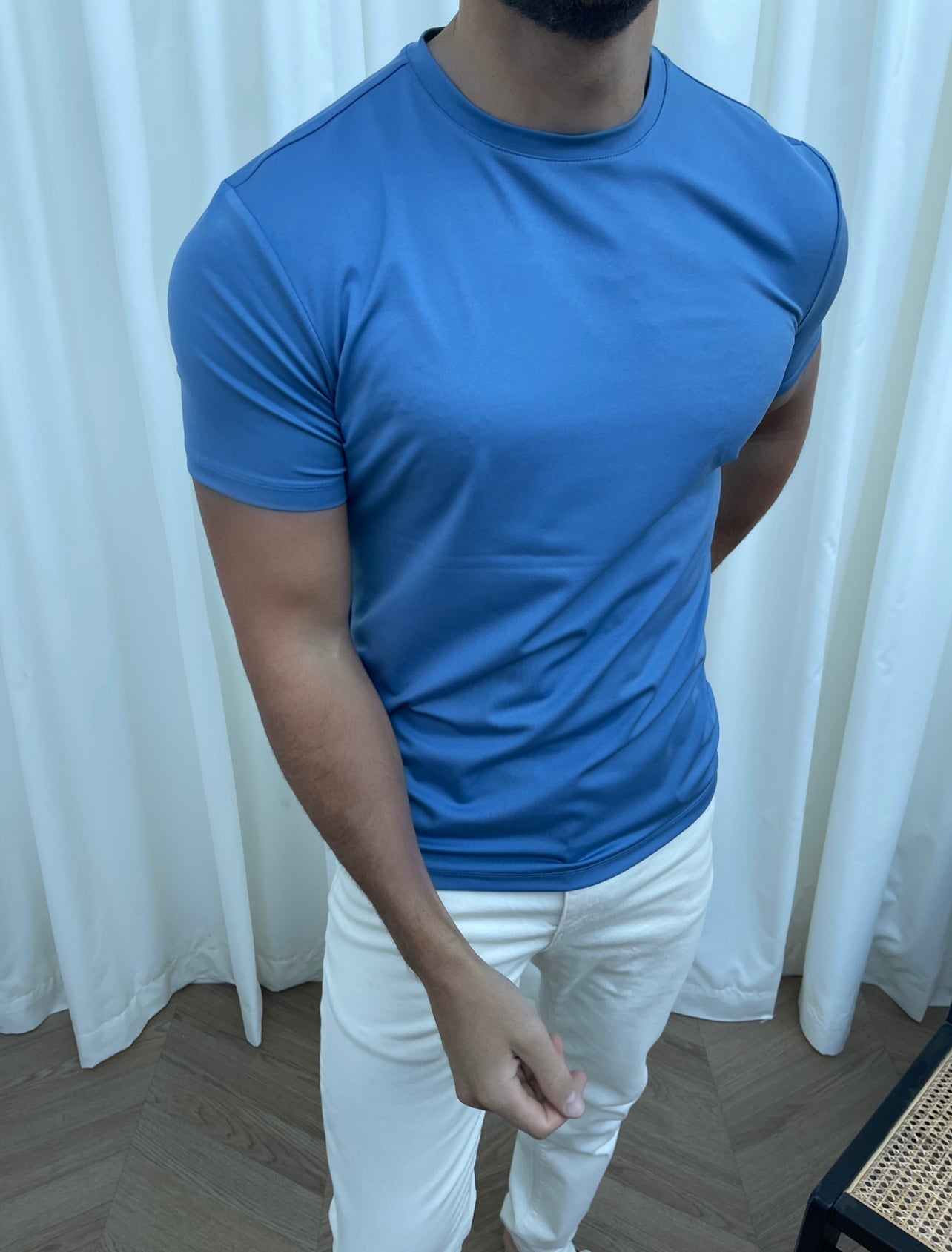 Luxe T-shirt Blue
