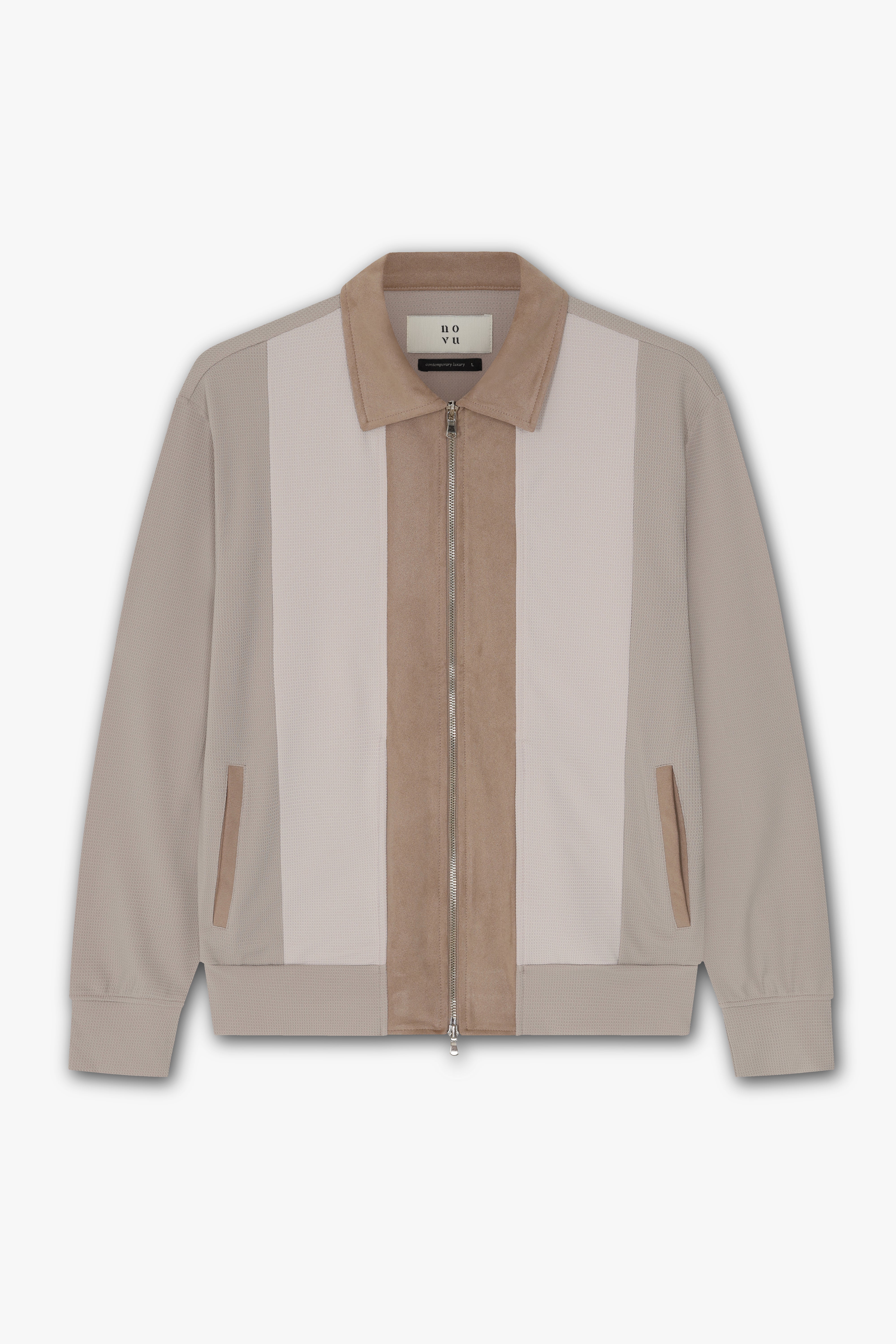 Cruz Zip Jacket Beige