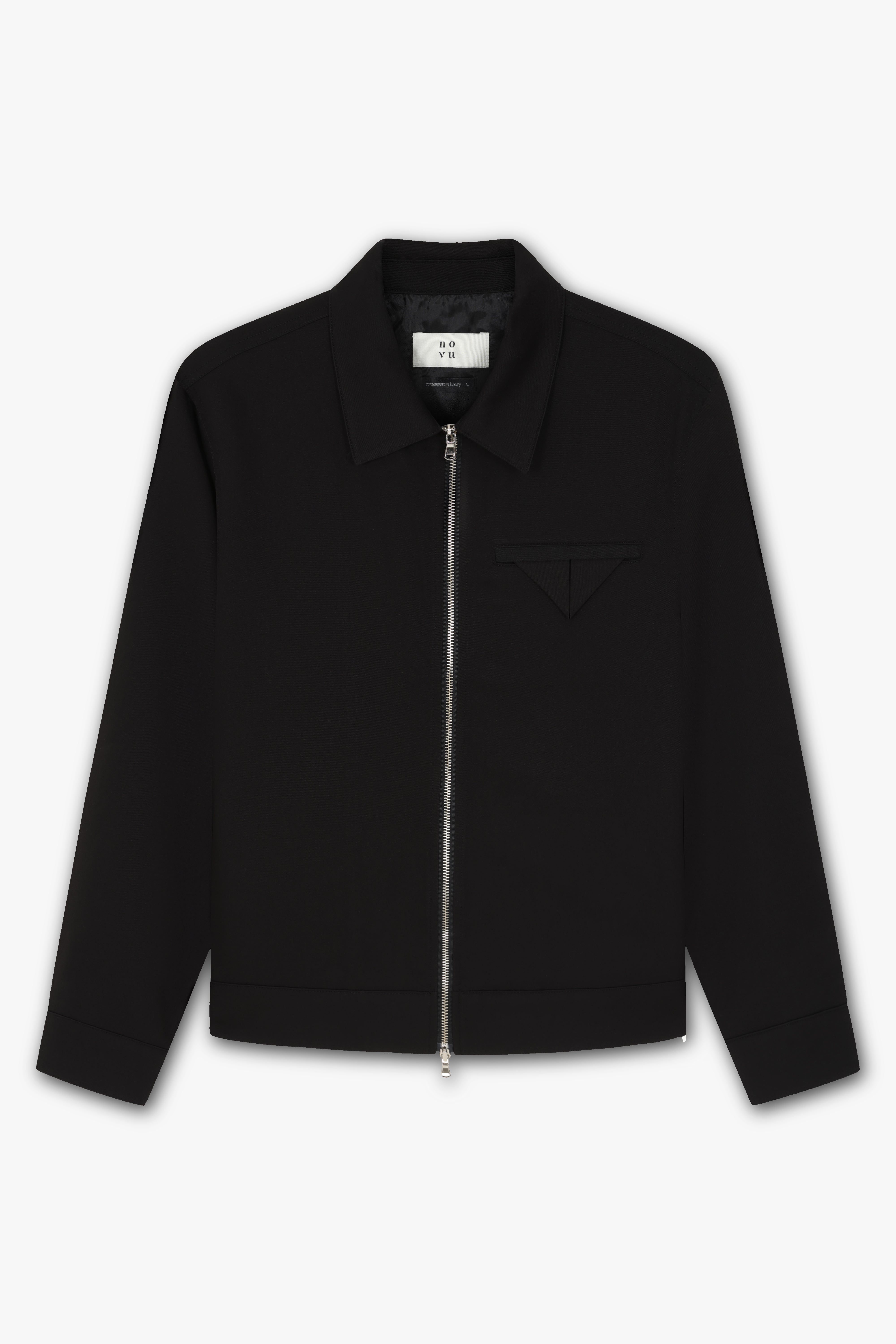 Twill Cropped Jacket