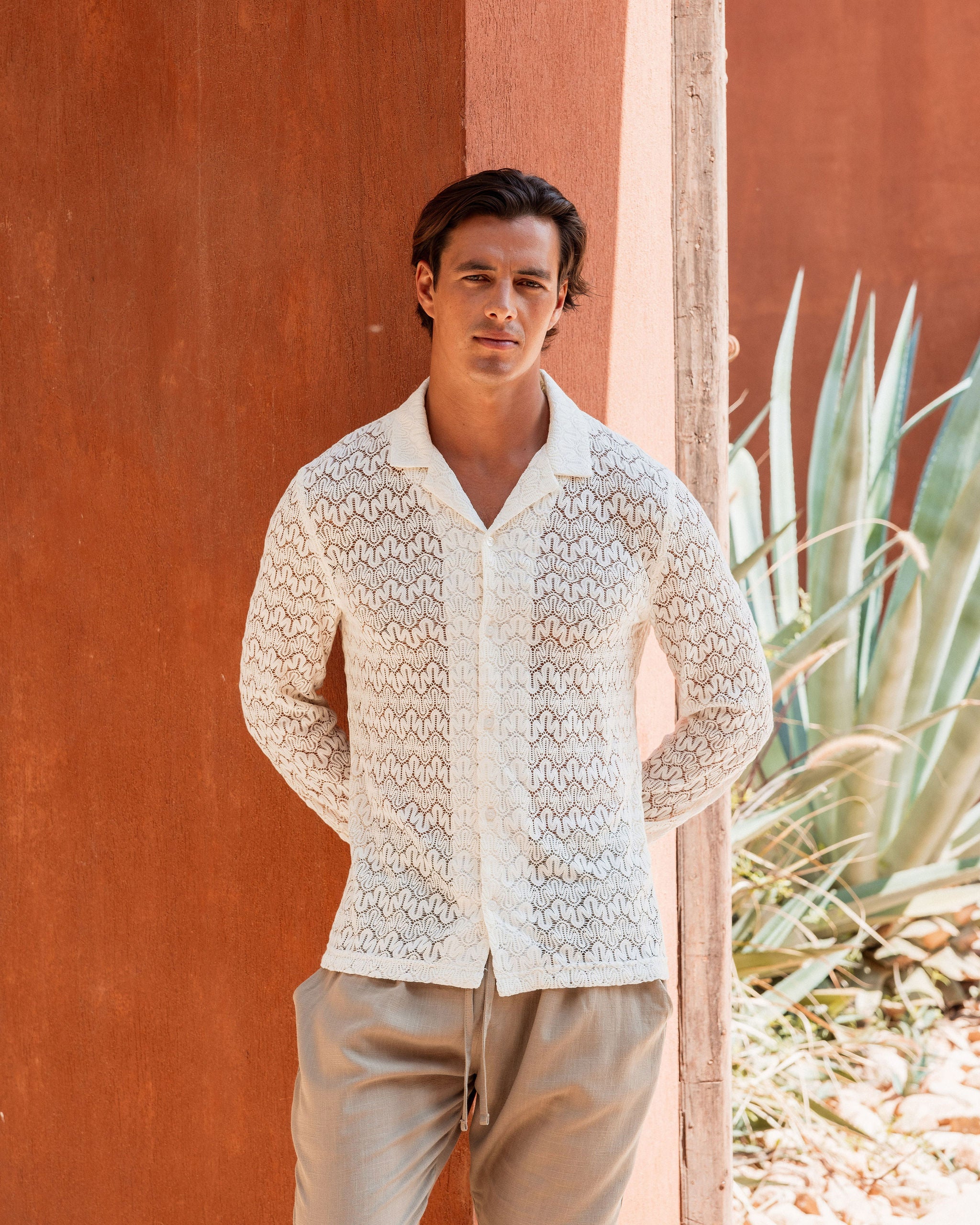 PACO CROCHET SHIRT