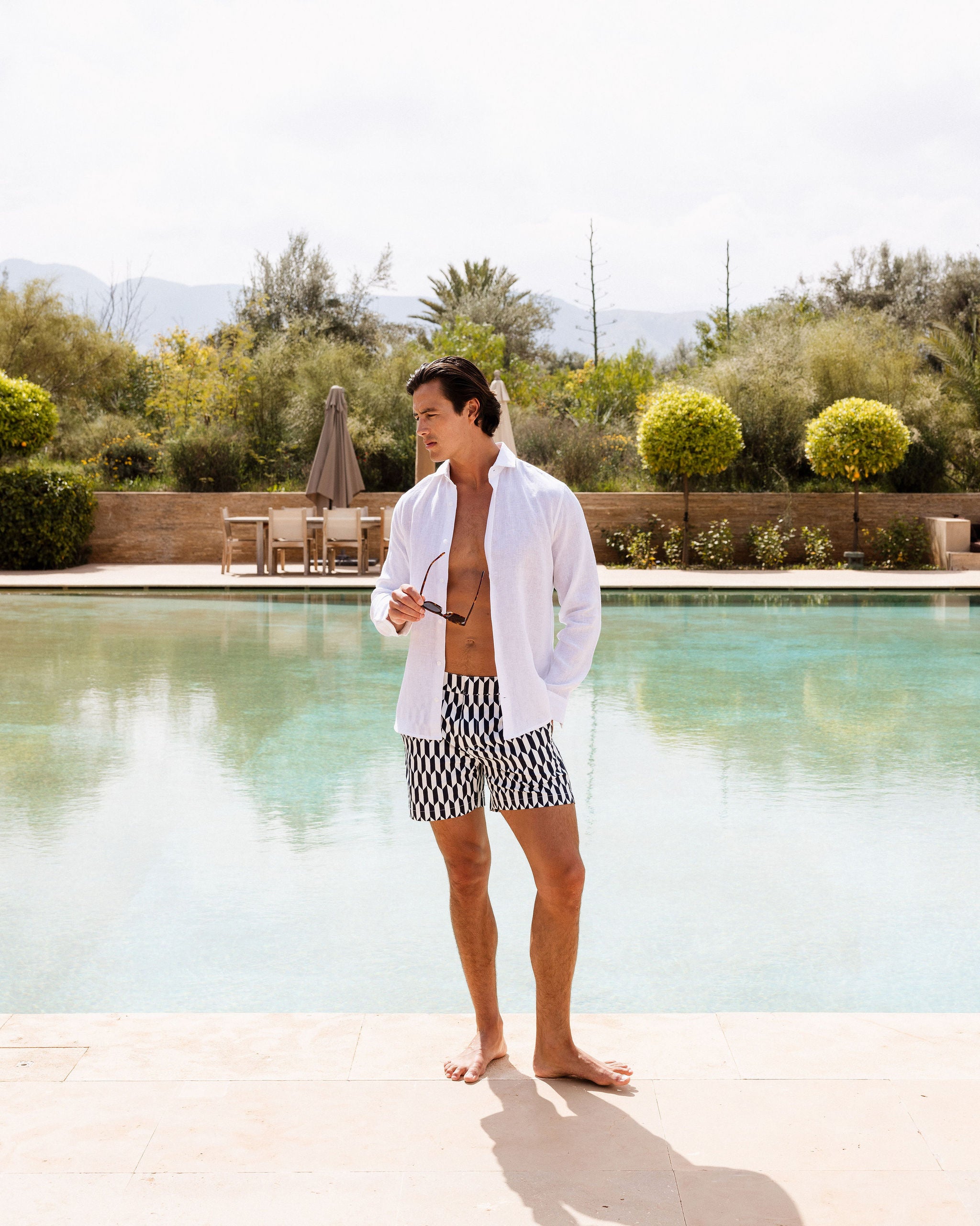 White Linen Shirt
