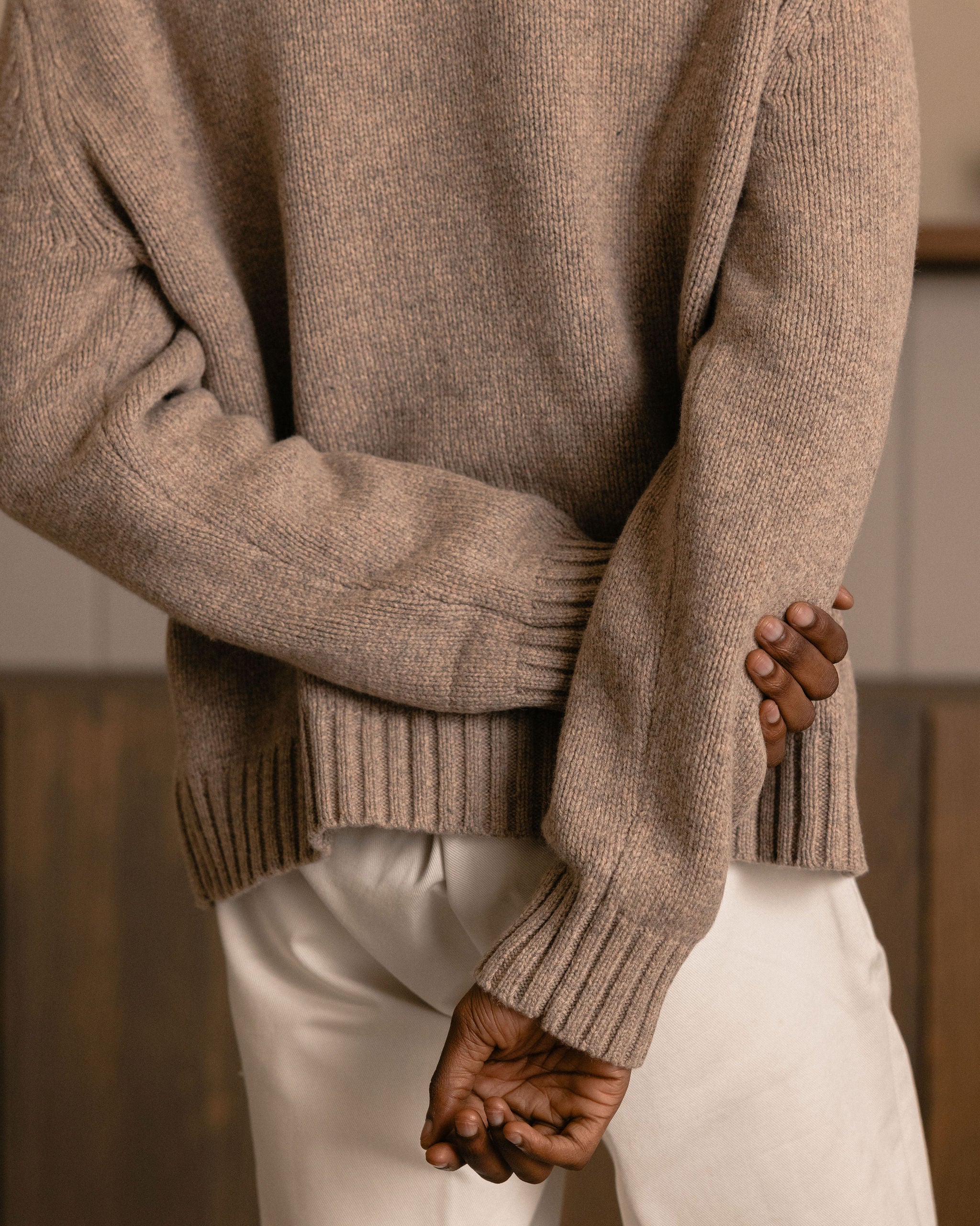 Garçon Knit Sweater Mocha