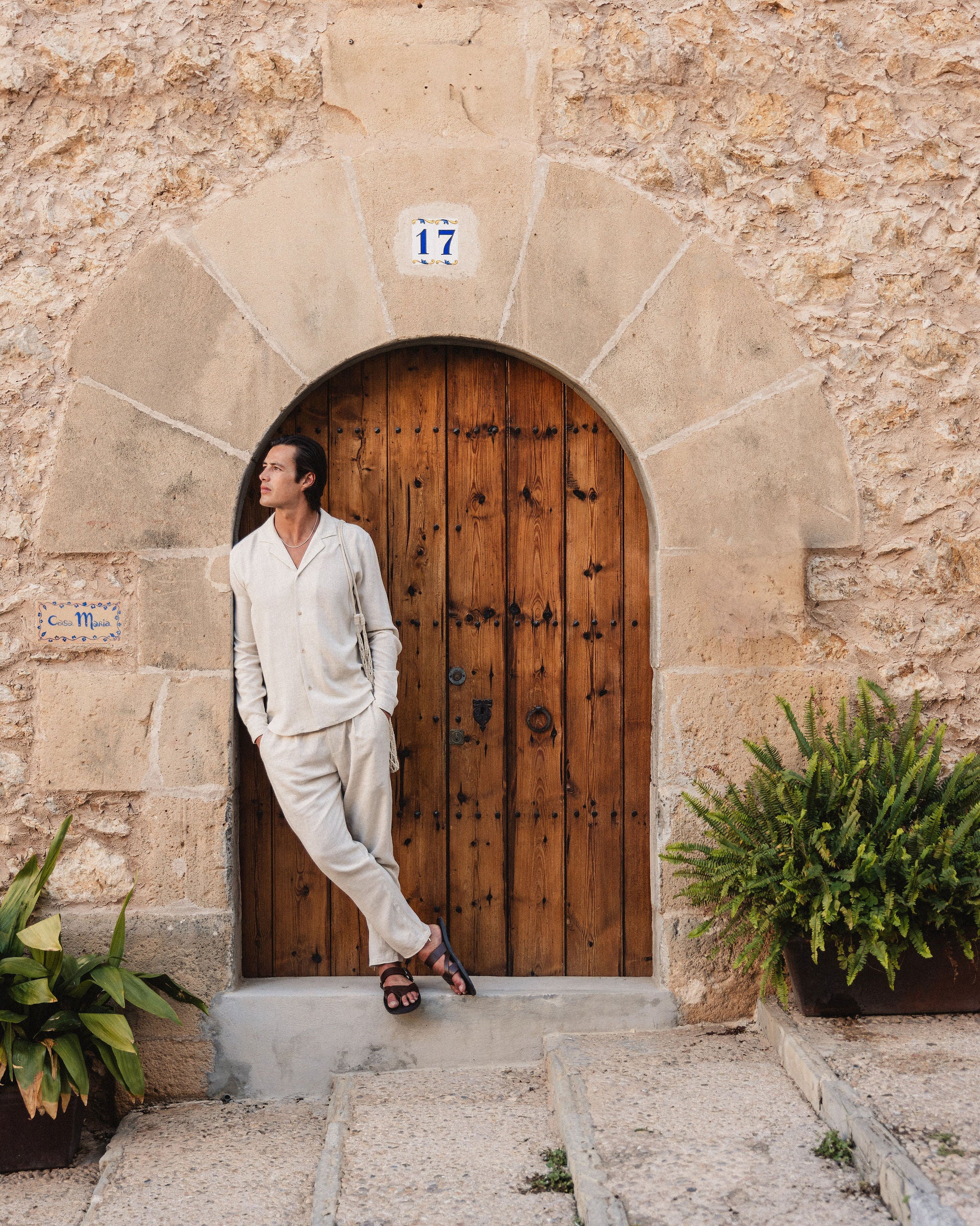 Oatmeal Linen Shirt