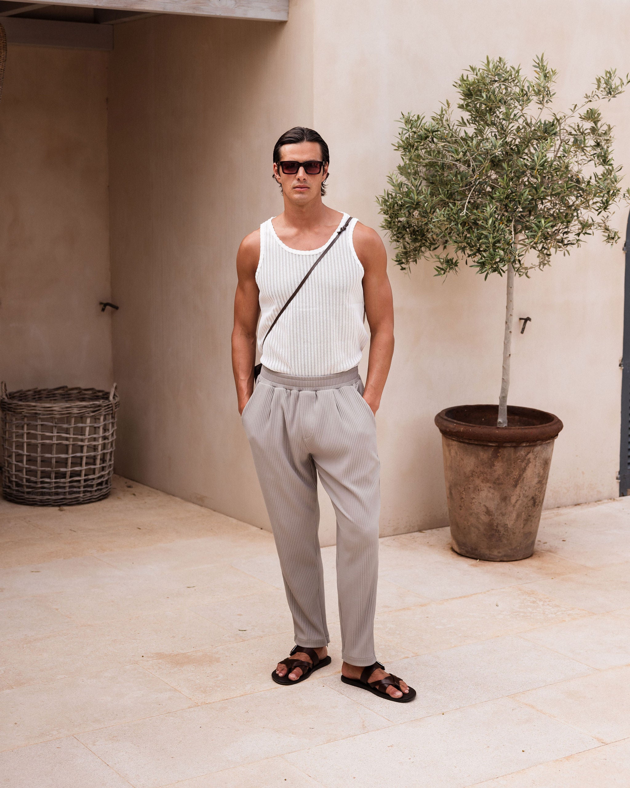 ENZO VEST WHITE