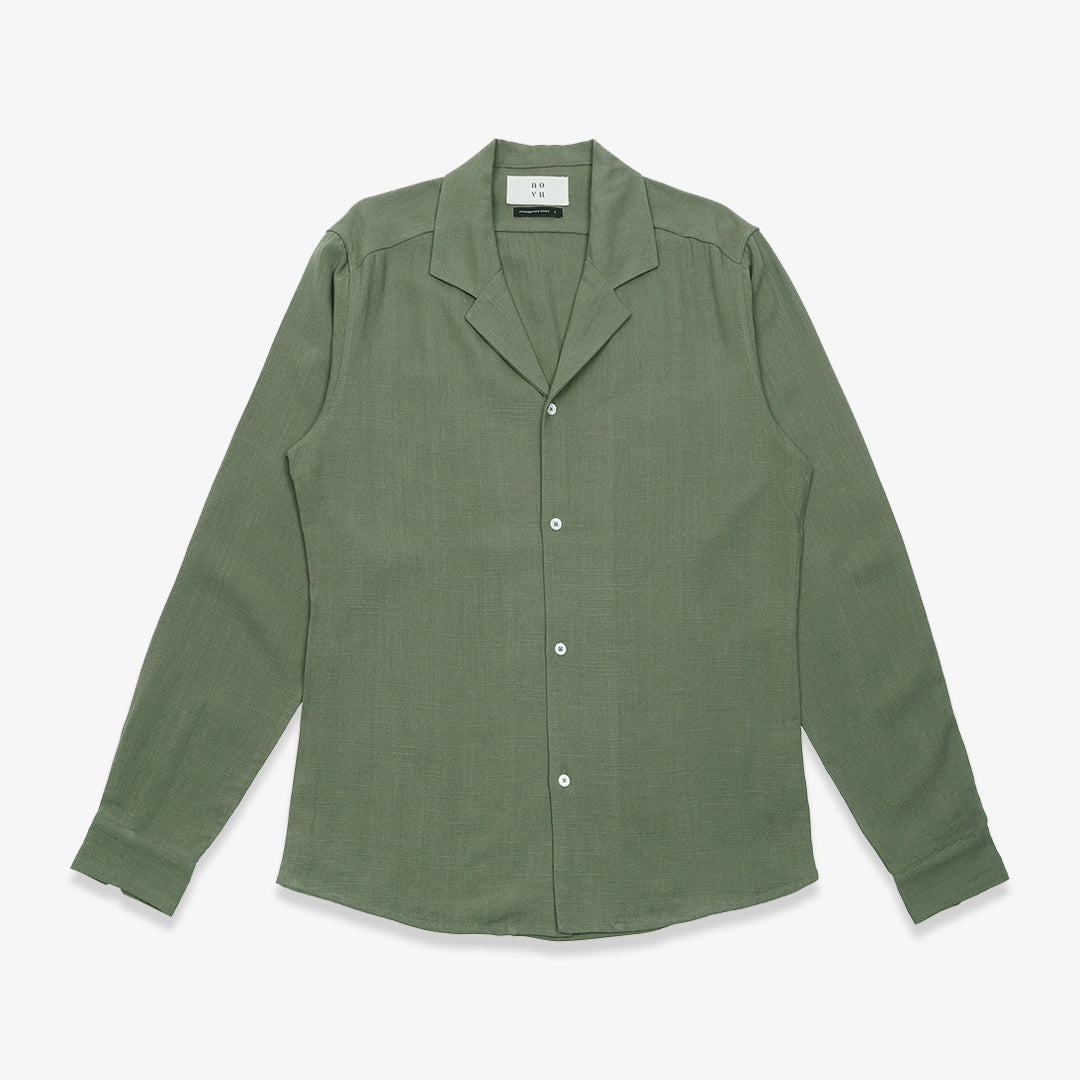 Verde Linen Shirt