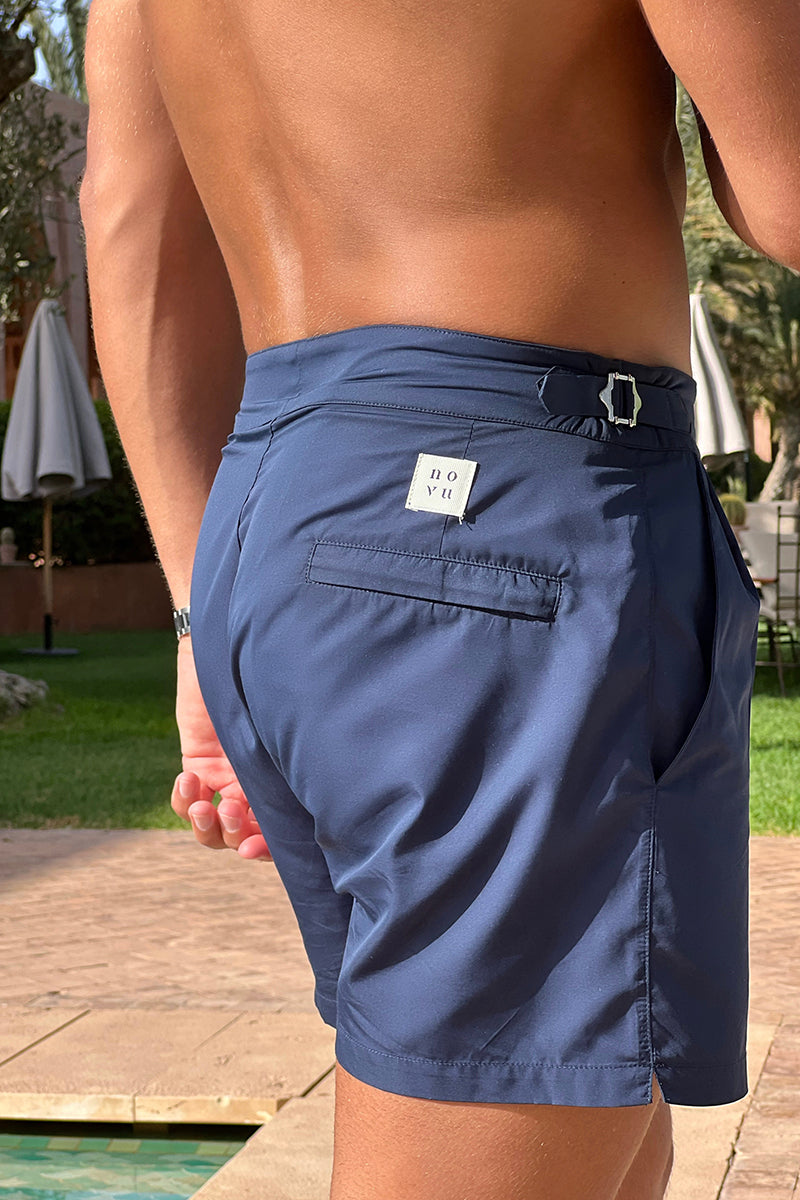 Navy Lucca Swimshorts