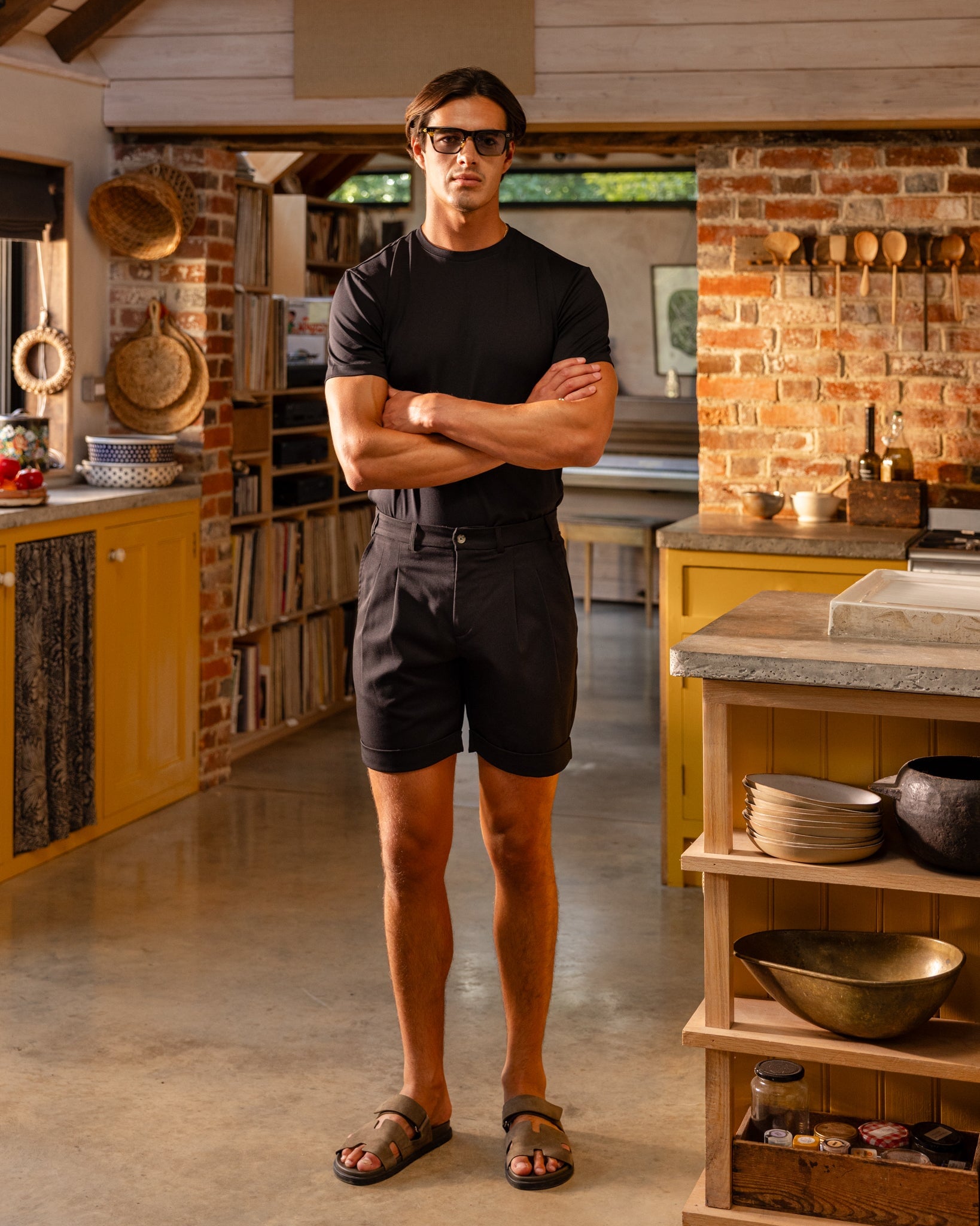 Portofino Shorts Black