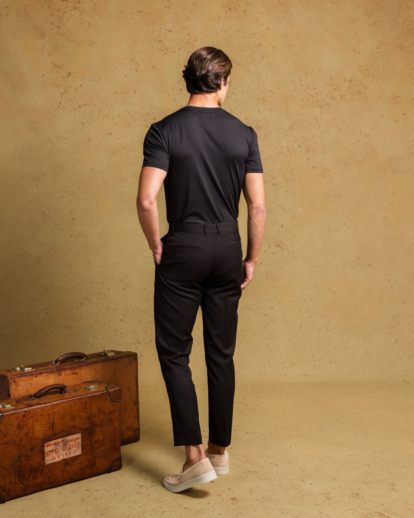 Luxe Trouser Black