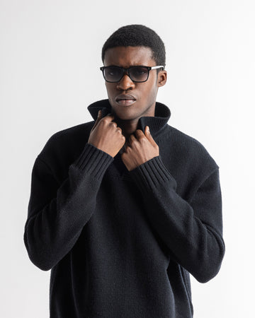 Garçon Knit Sweater Black