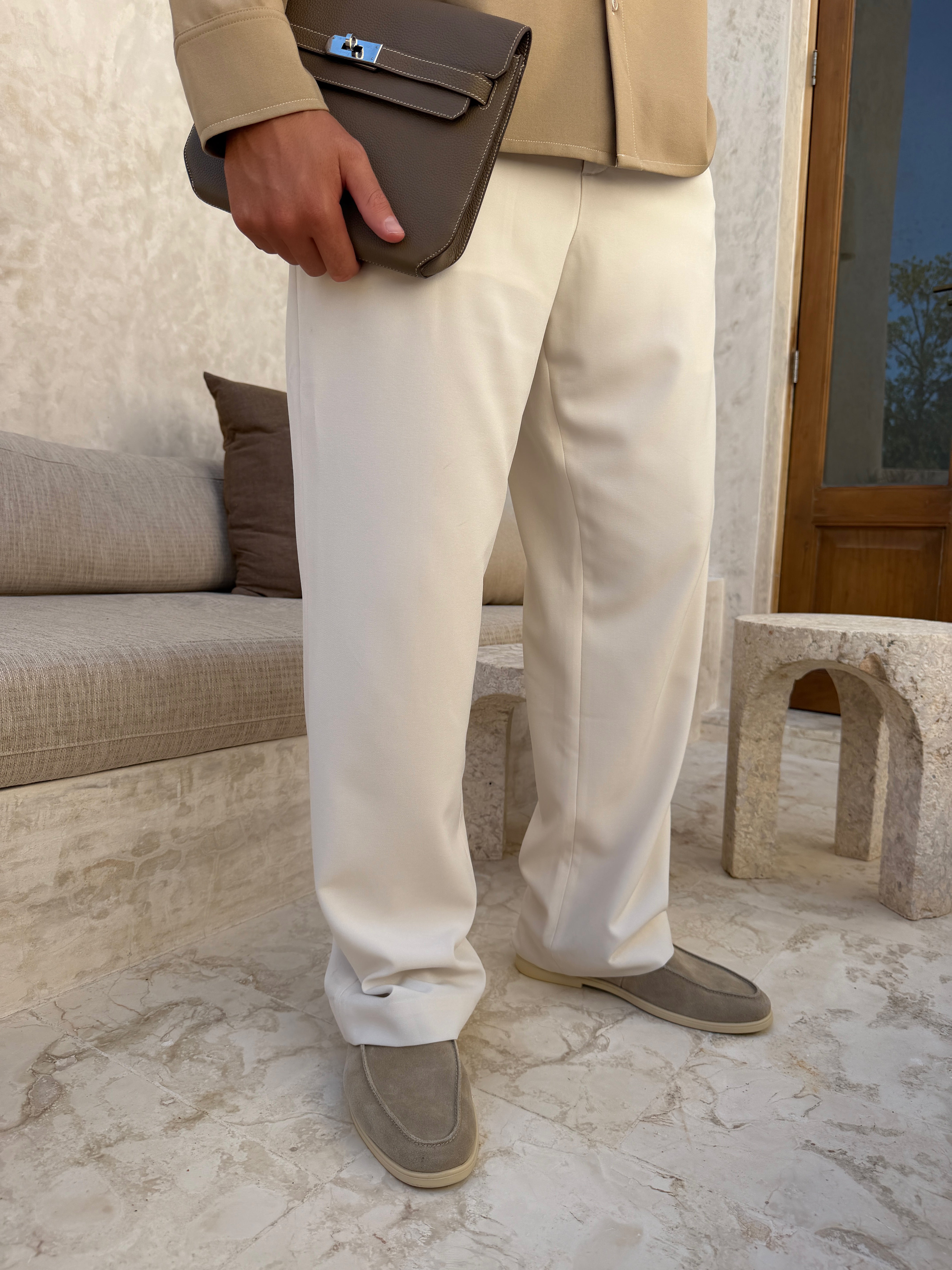 MILOS TROUSER STONE
