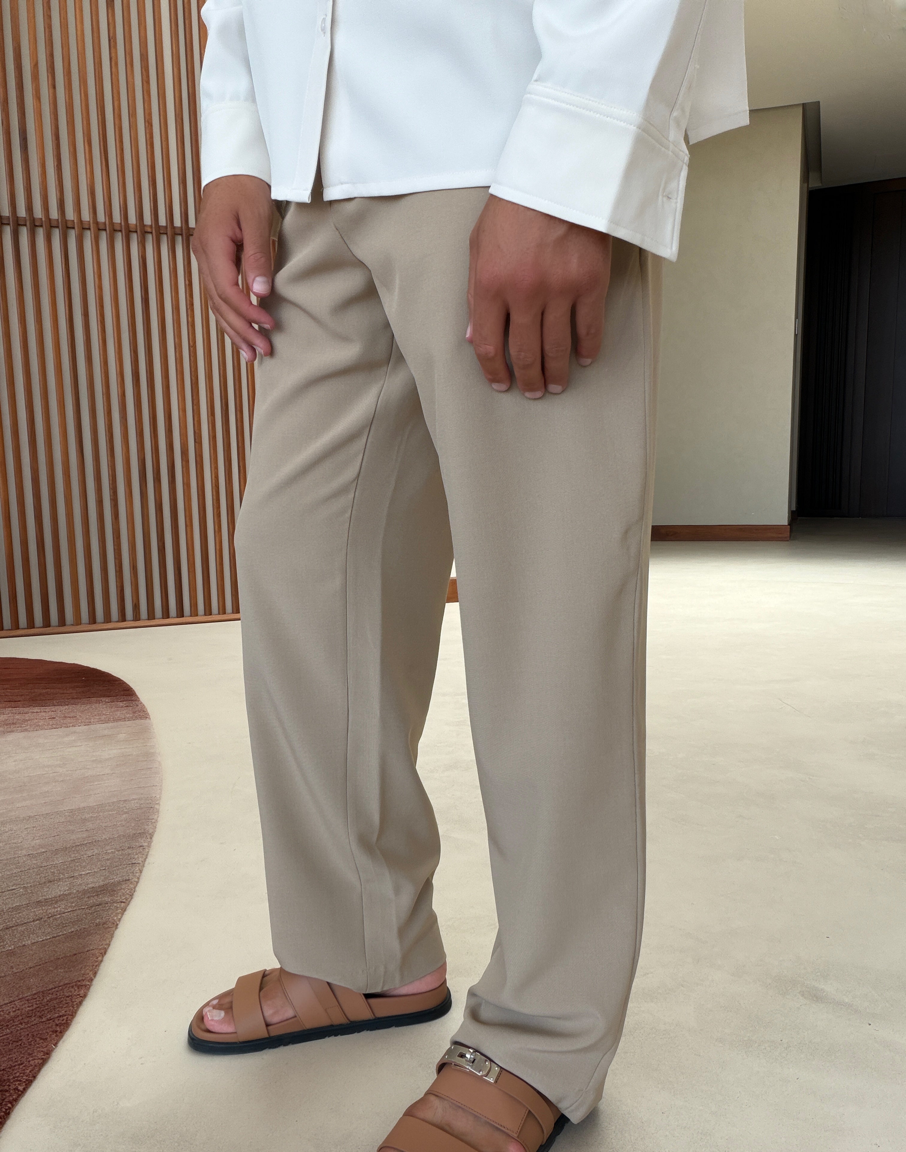 MILOS TROUSER FAWN