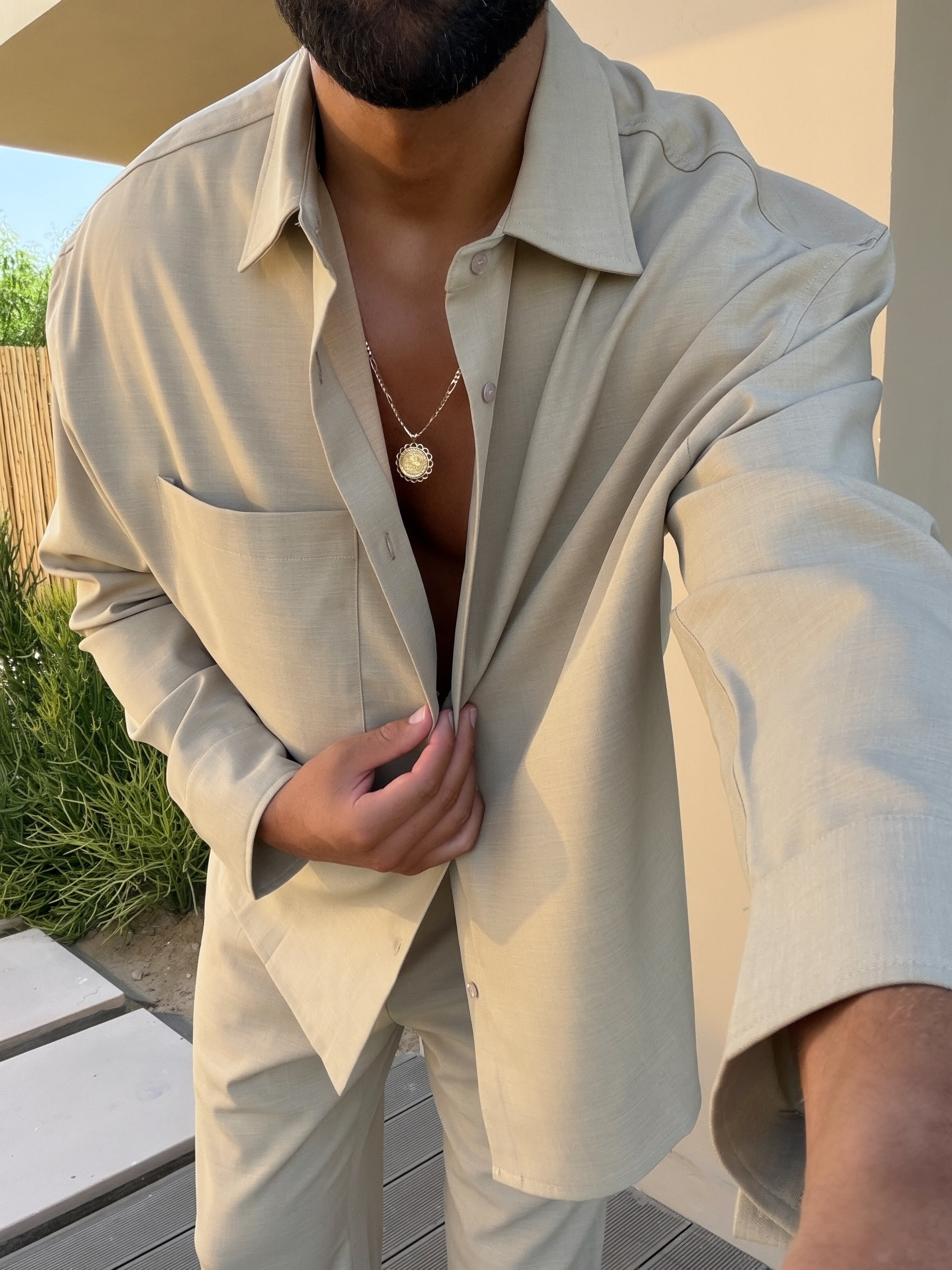 ANDRÉ SHIRT KHAKI