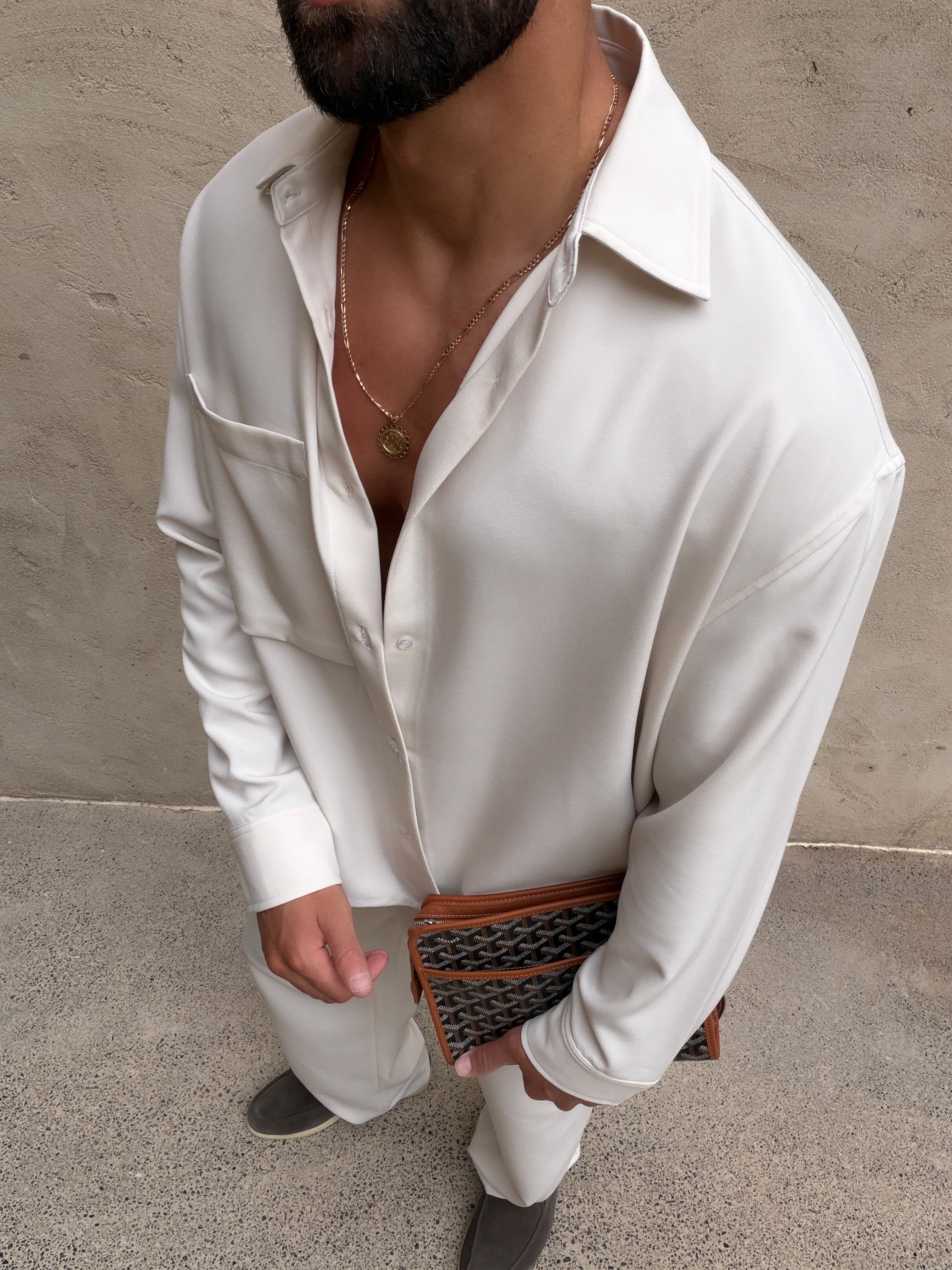 MILOS SHIRT STONE