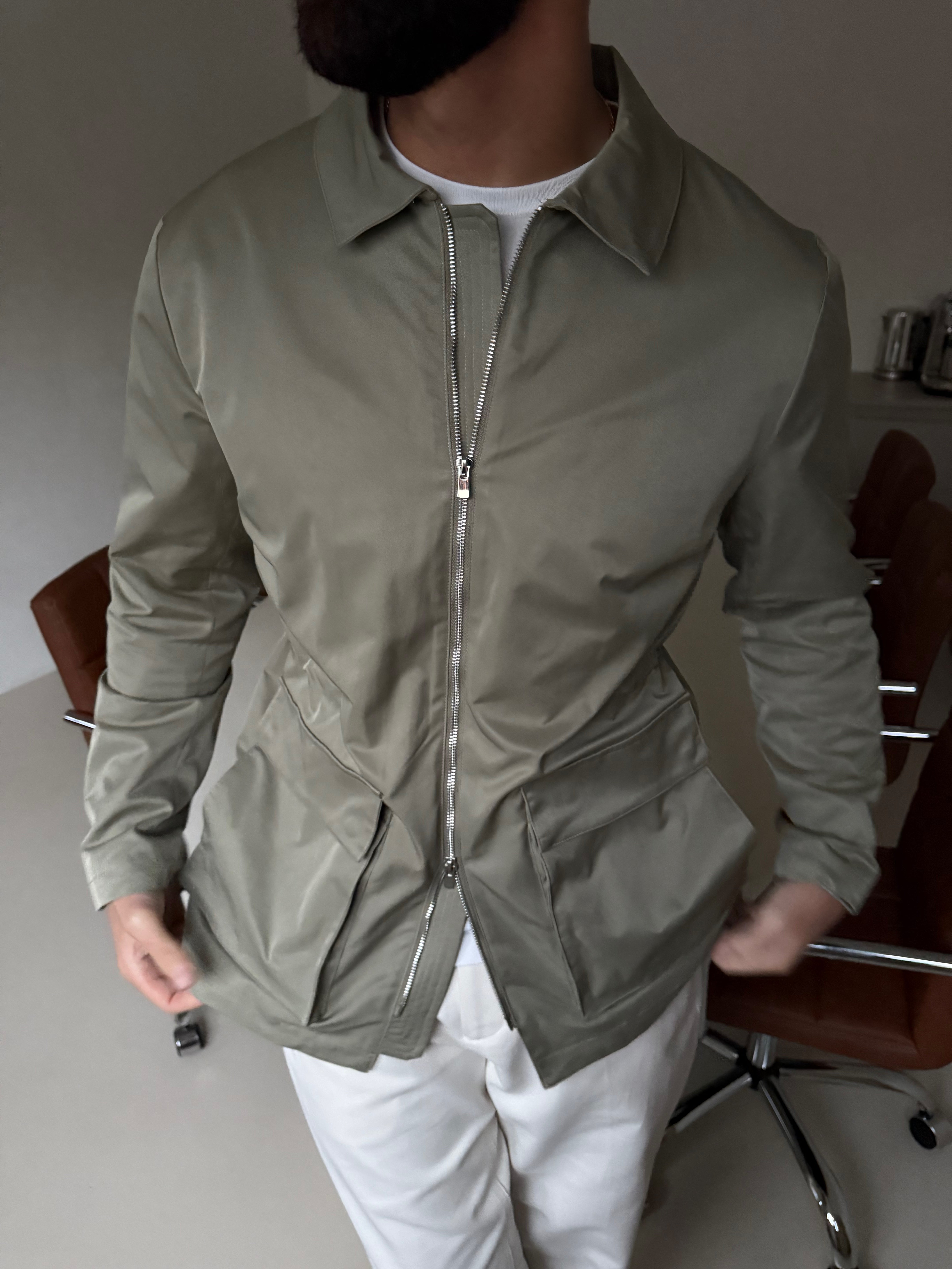 PARKA JACKET KHAKI