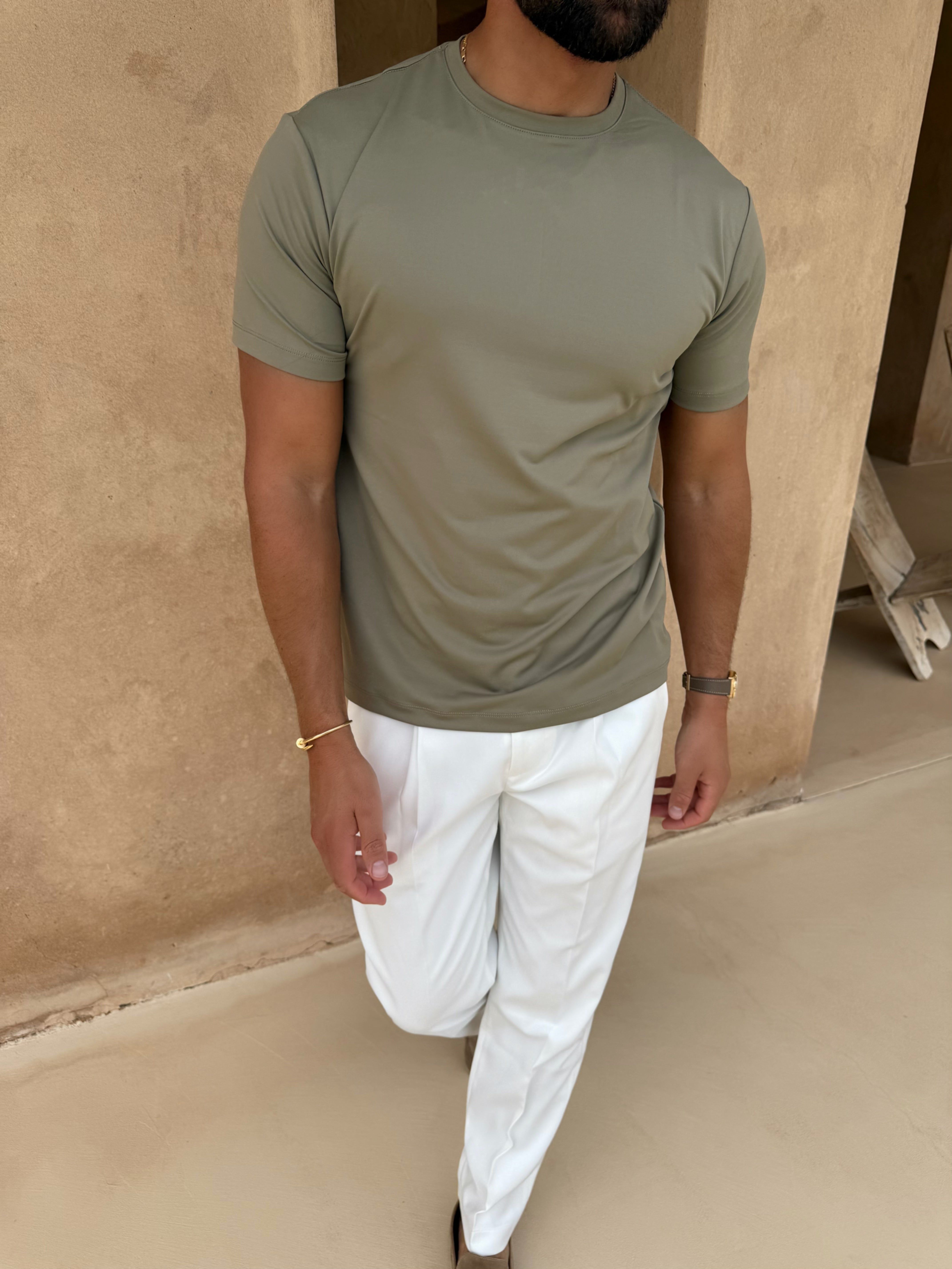 LUXE T-SHIRT KHAKI