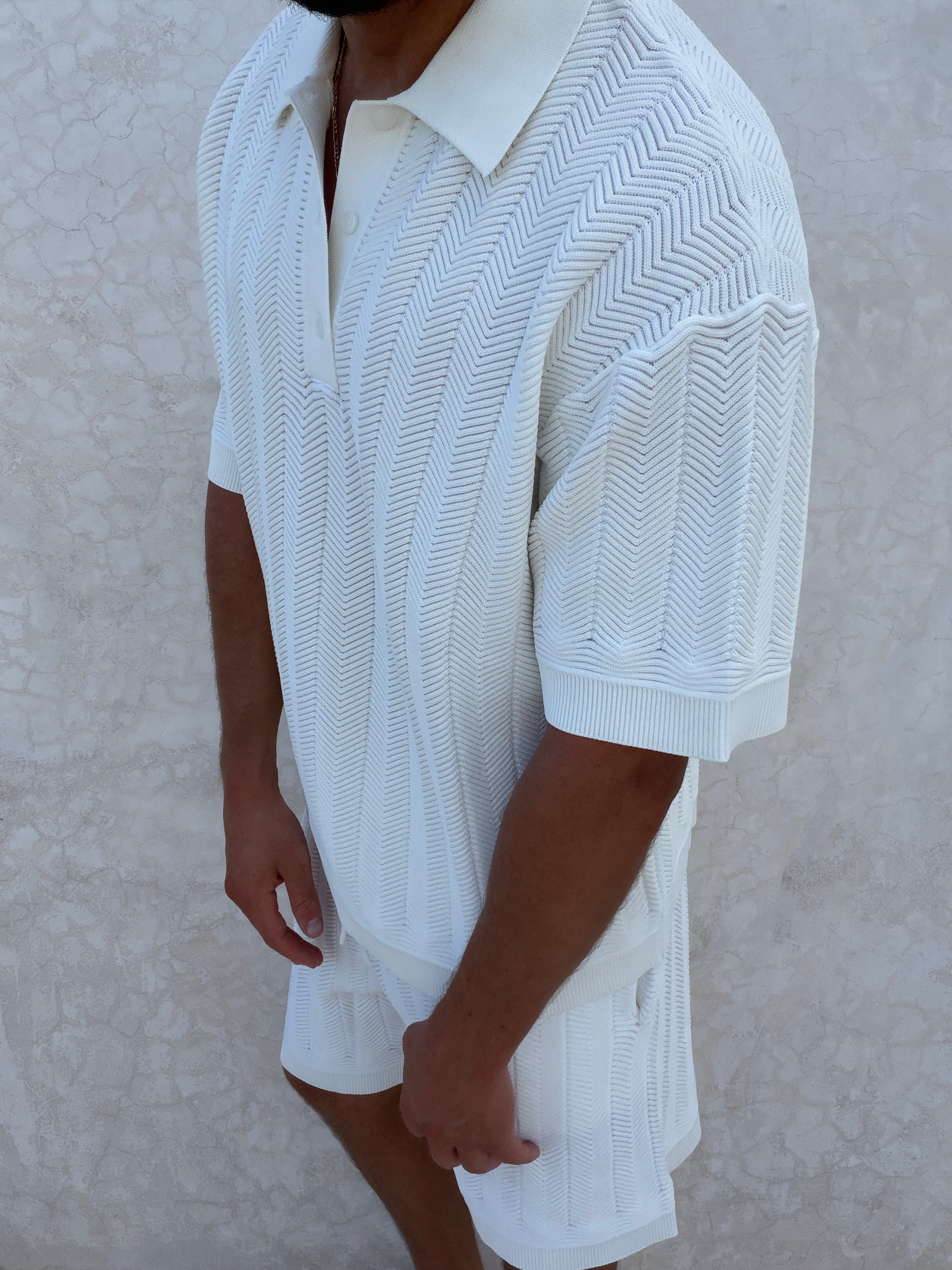 SANTIAGO POLO OFF WHITE