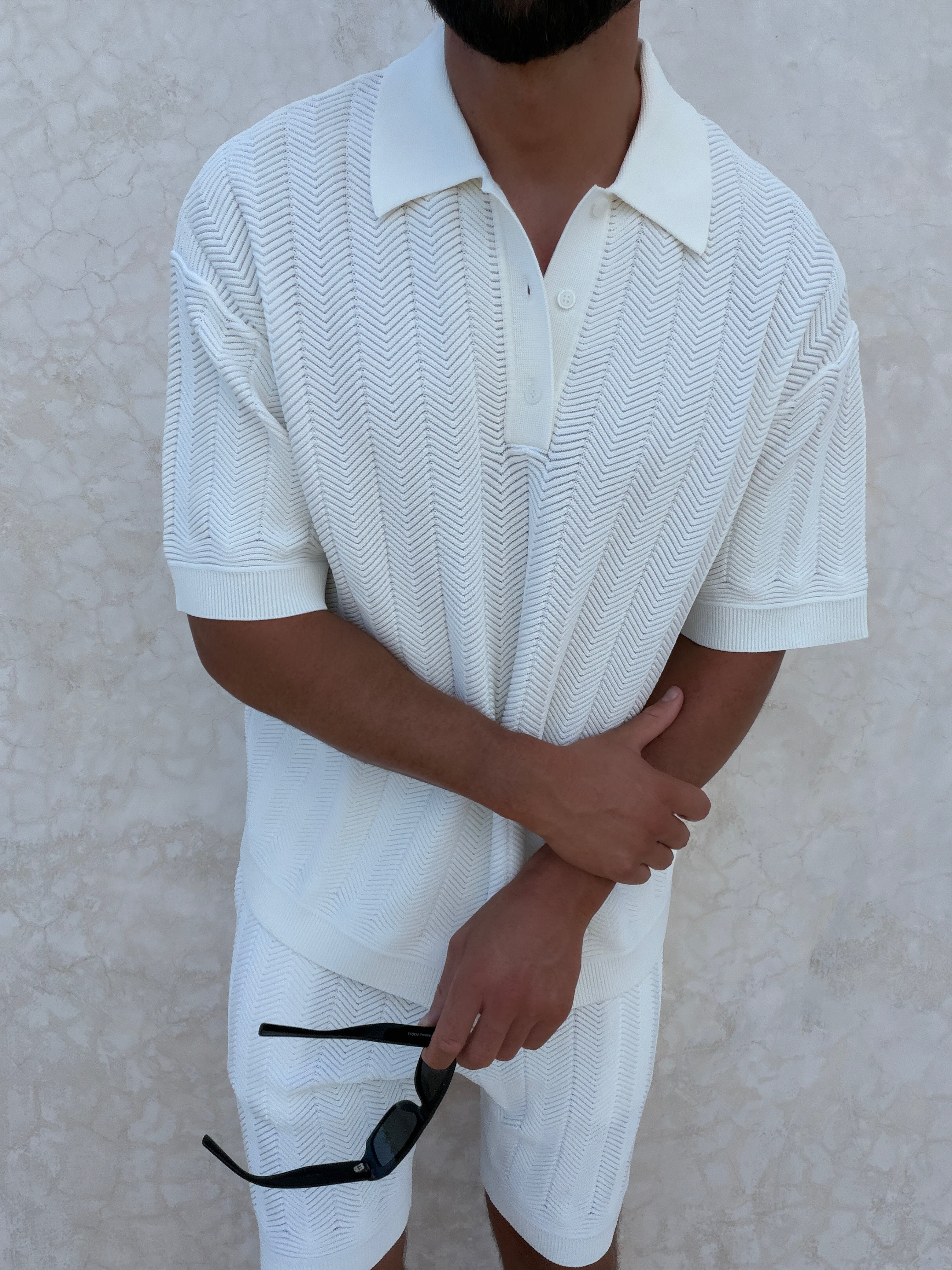SANTIAGO POLO OFF WHITE