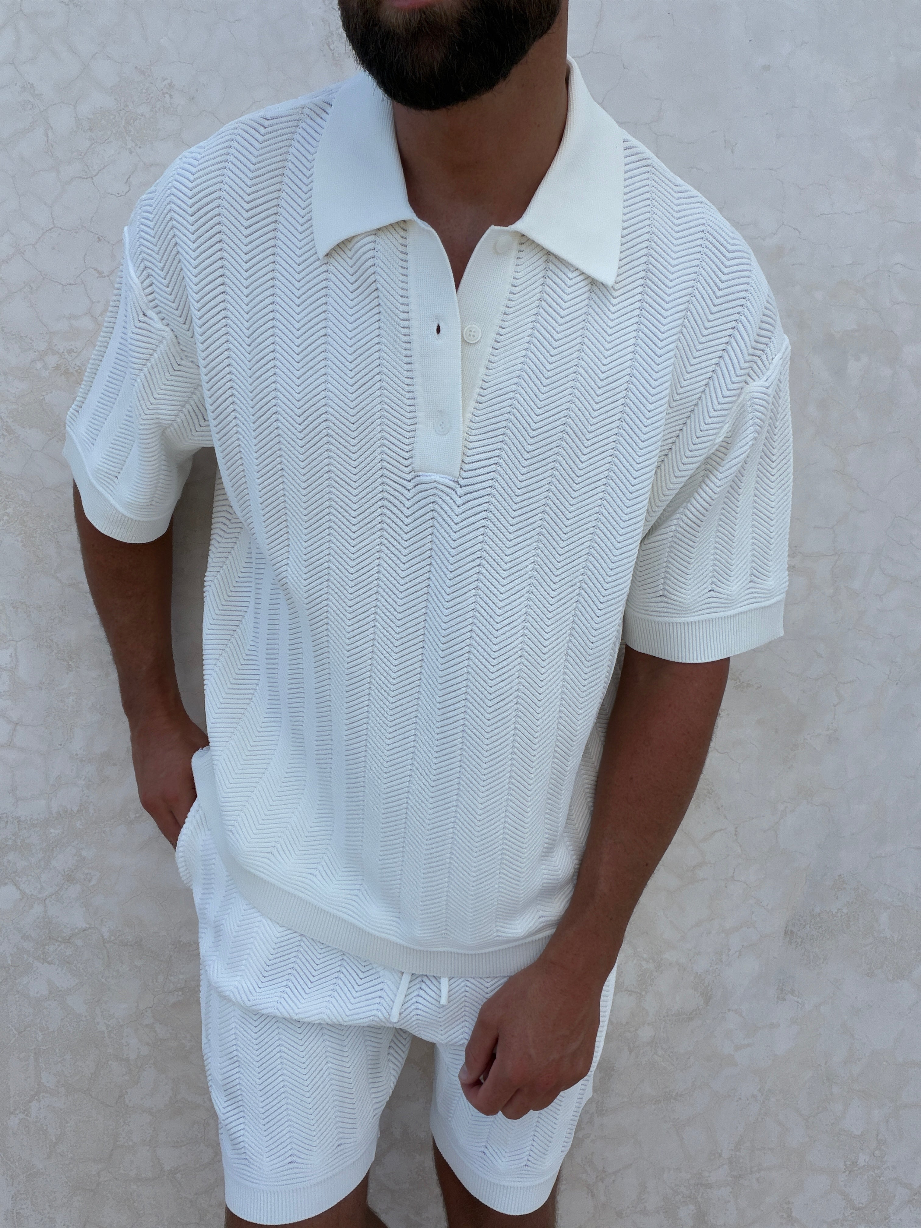 SANTIAGO POLO OFF WHITE