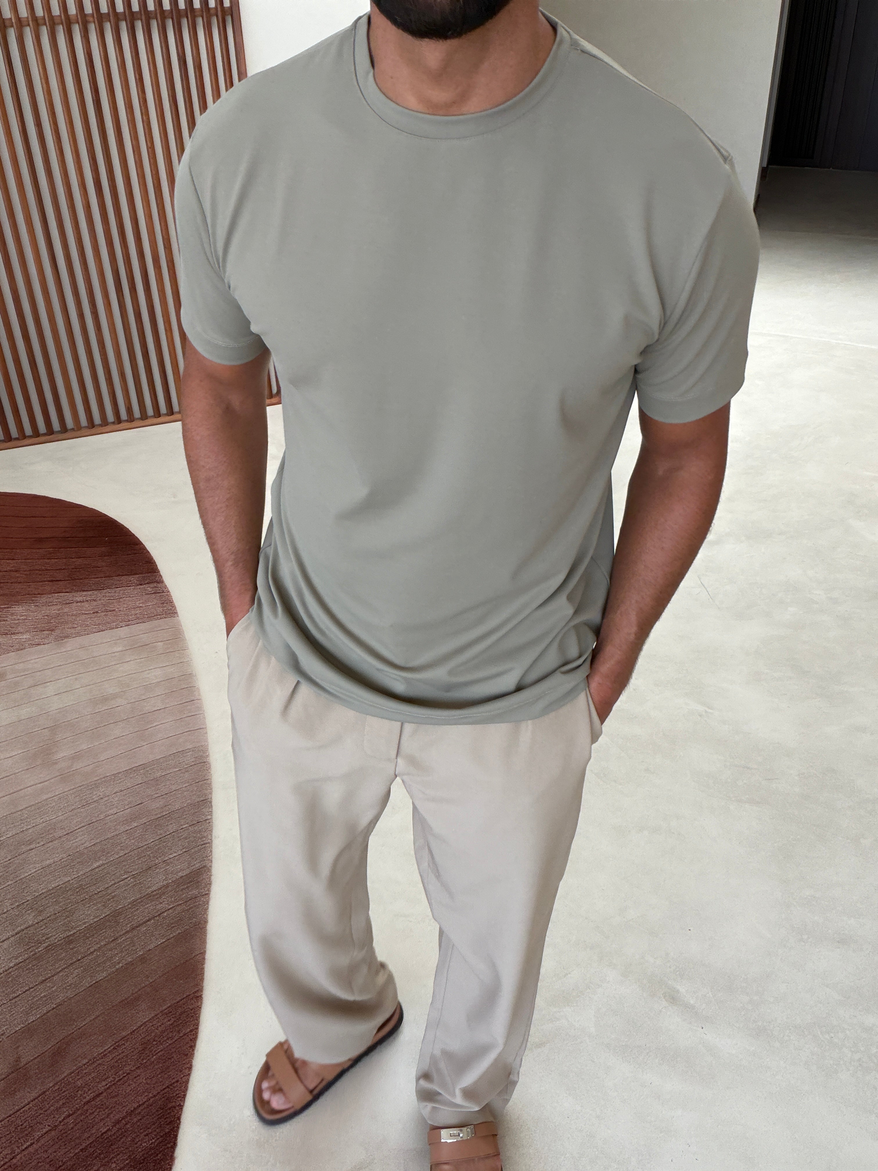 OG LUXE T-SHIRT KHAKI