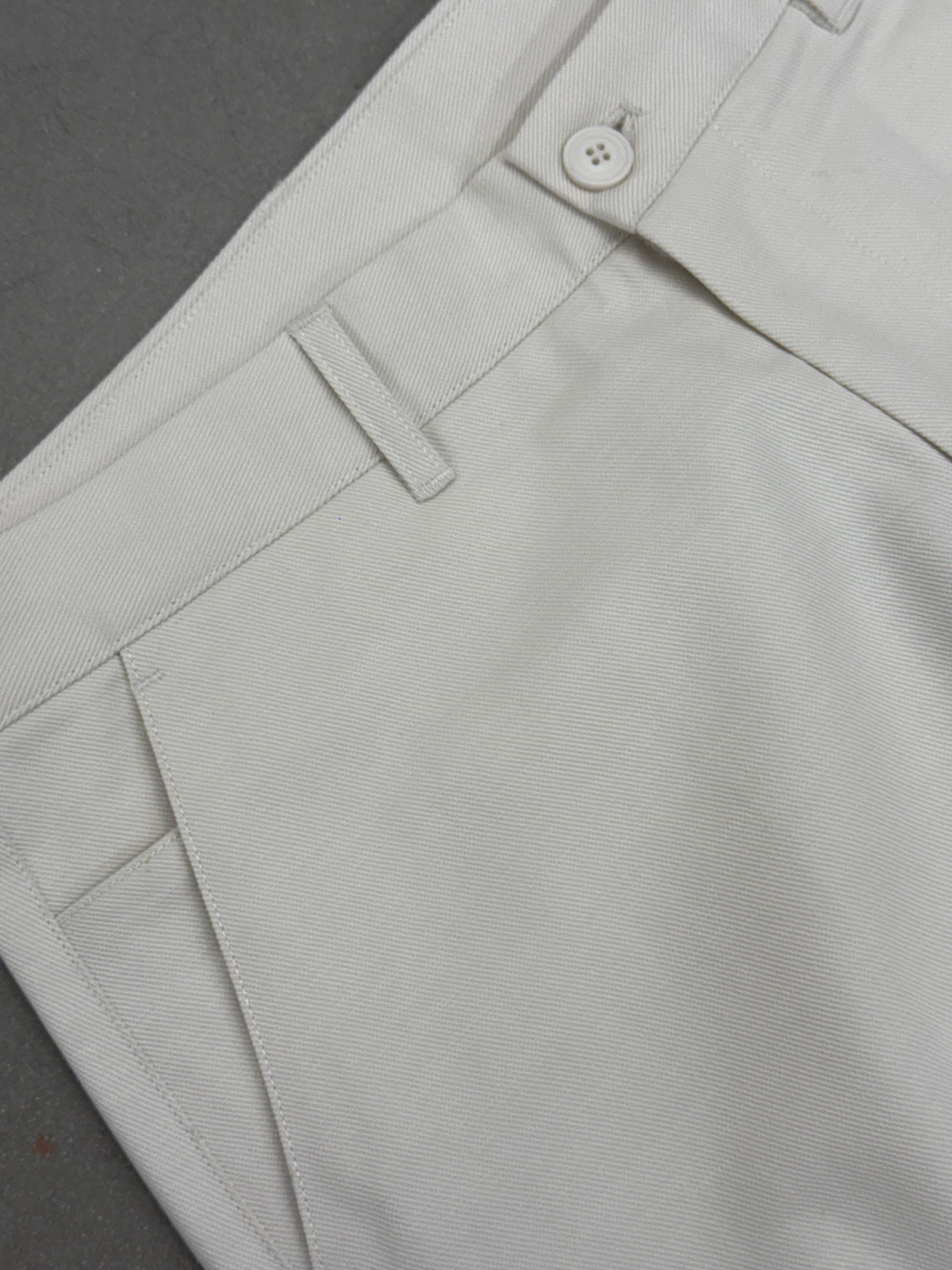 CLASSIC WOVEN TROUSER STONE