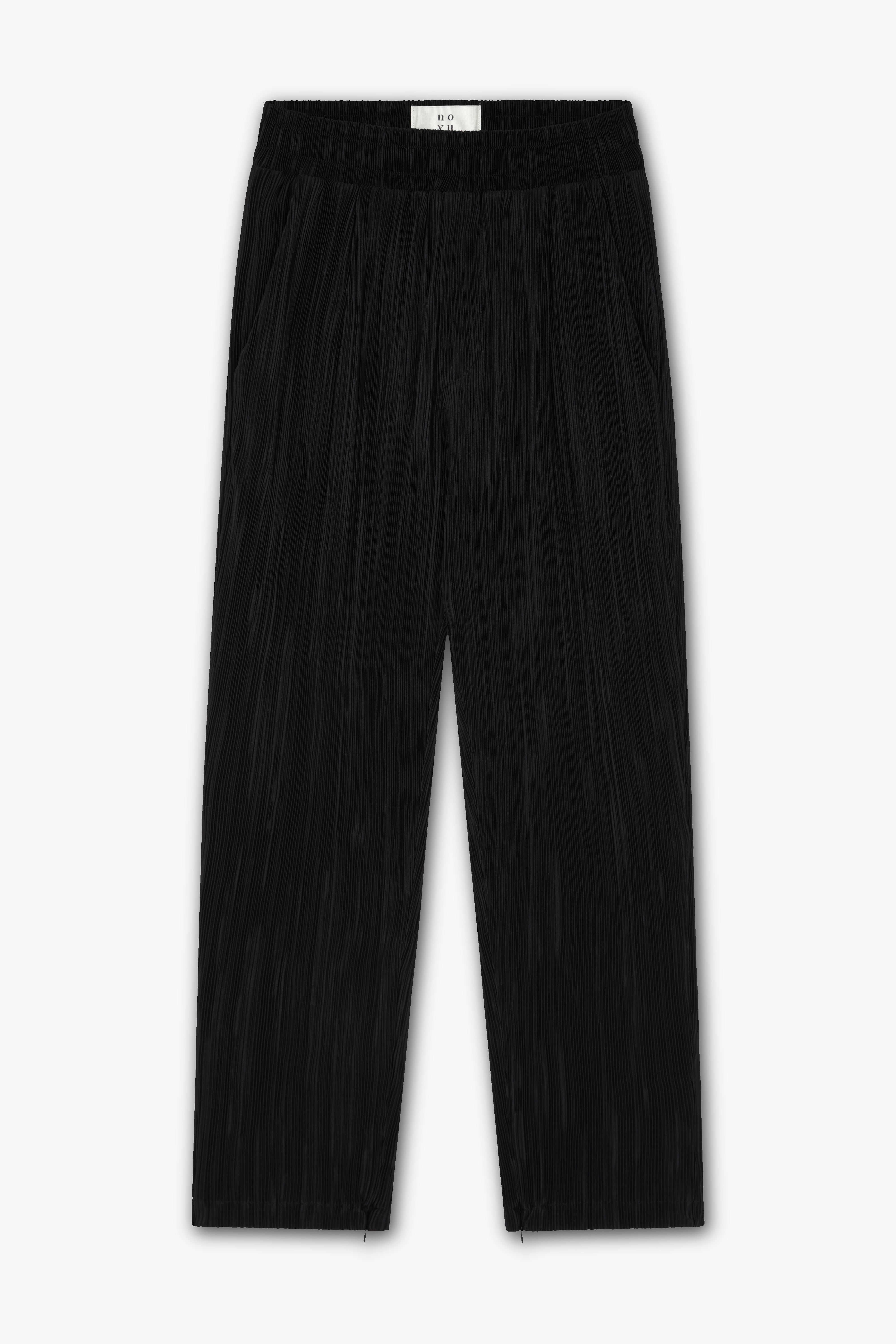 DEIA PLEAT TROUSER BLACK