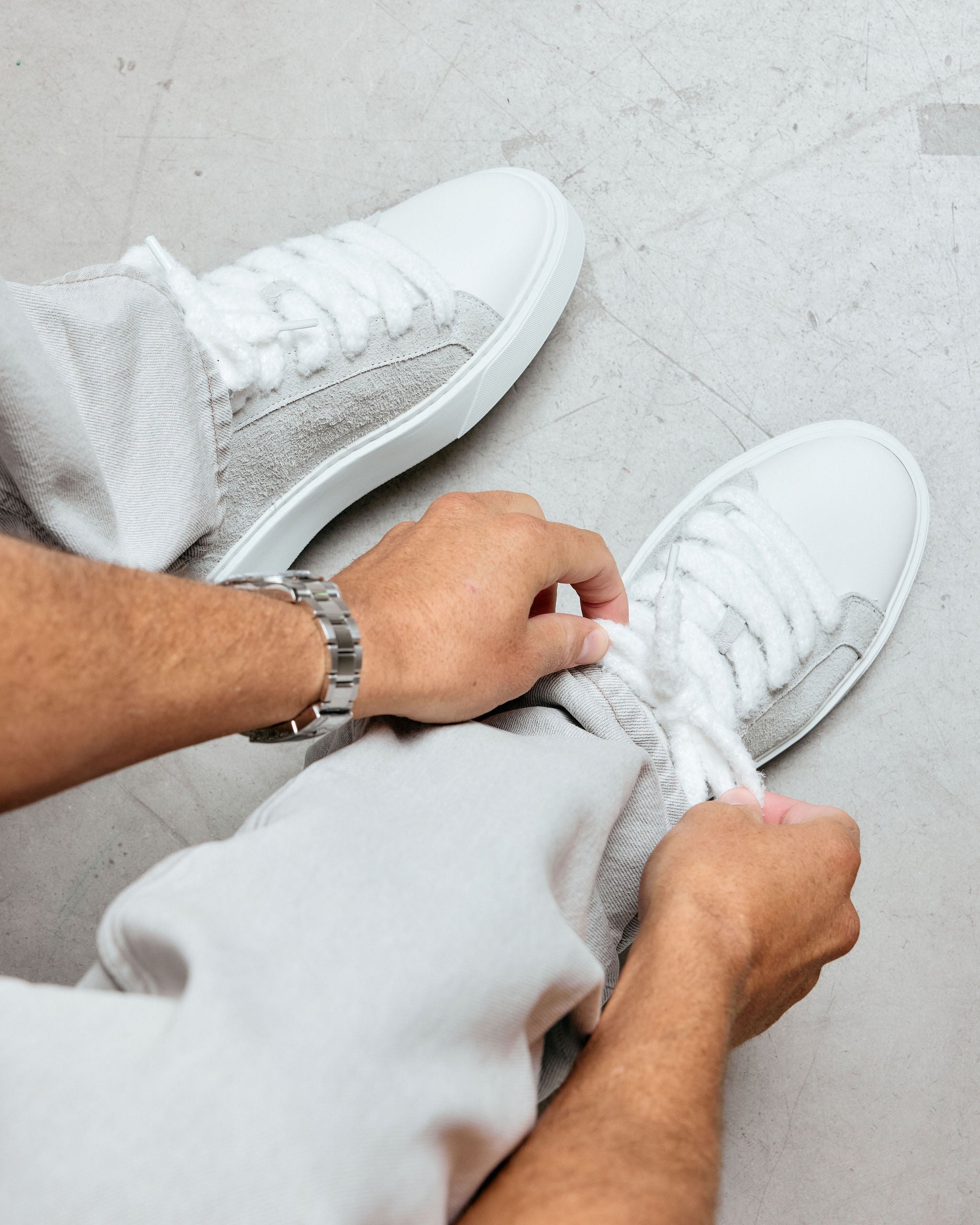 COURT SNEAKER STONE