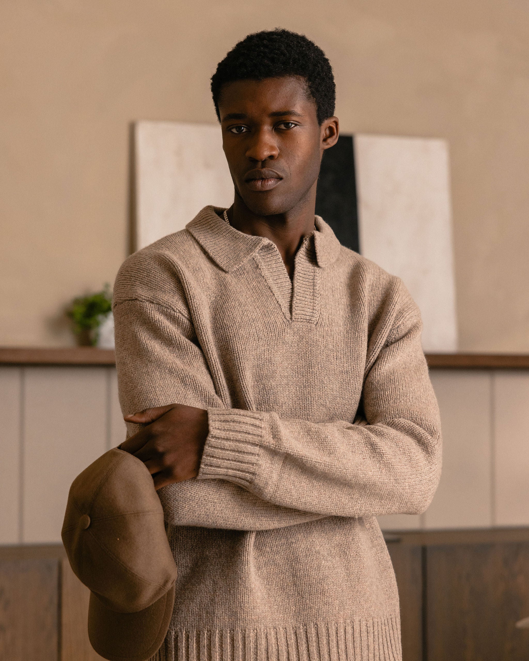 Garçon Knit Sweater Mocha