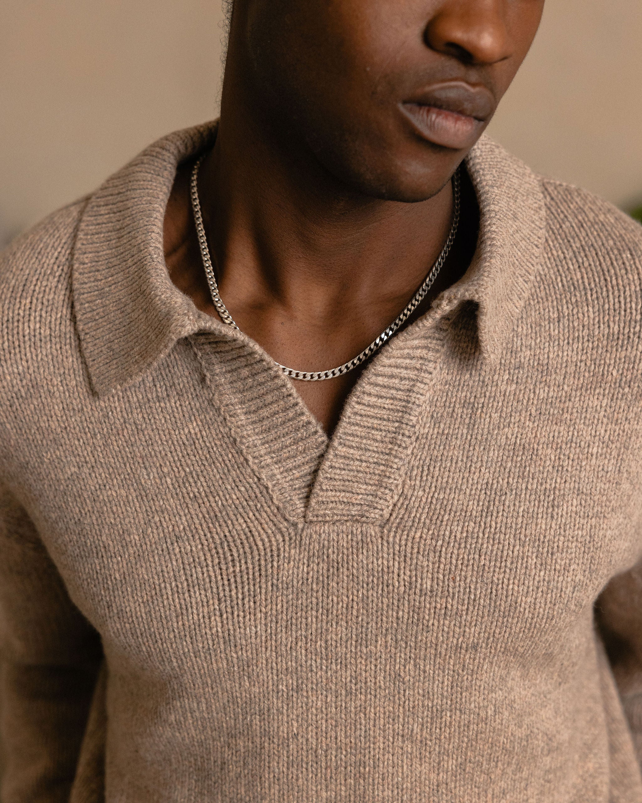 Garçon Knit Sweater Mocha