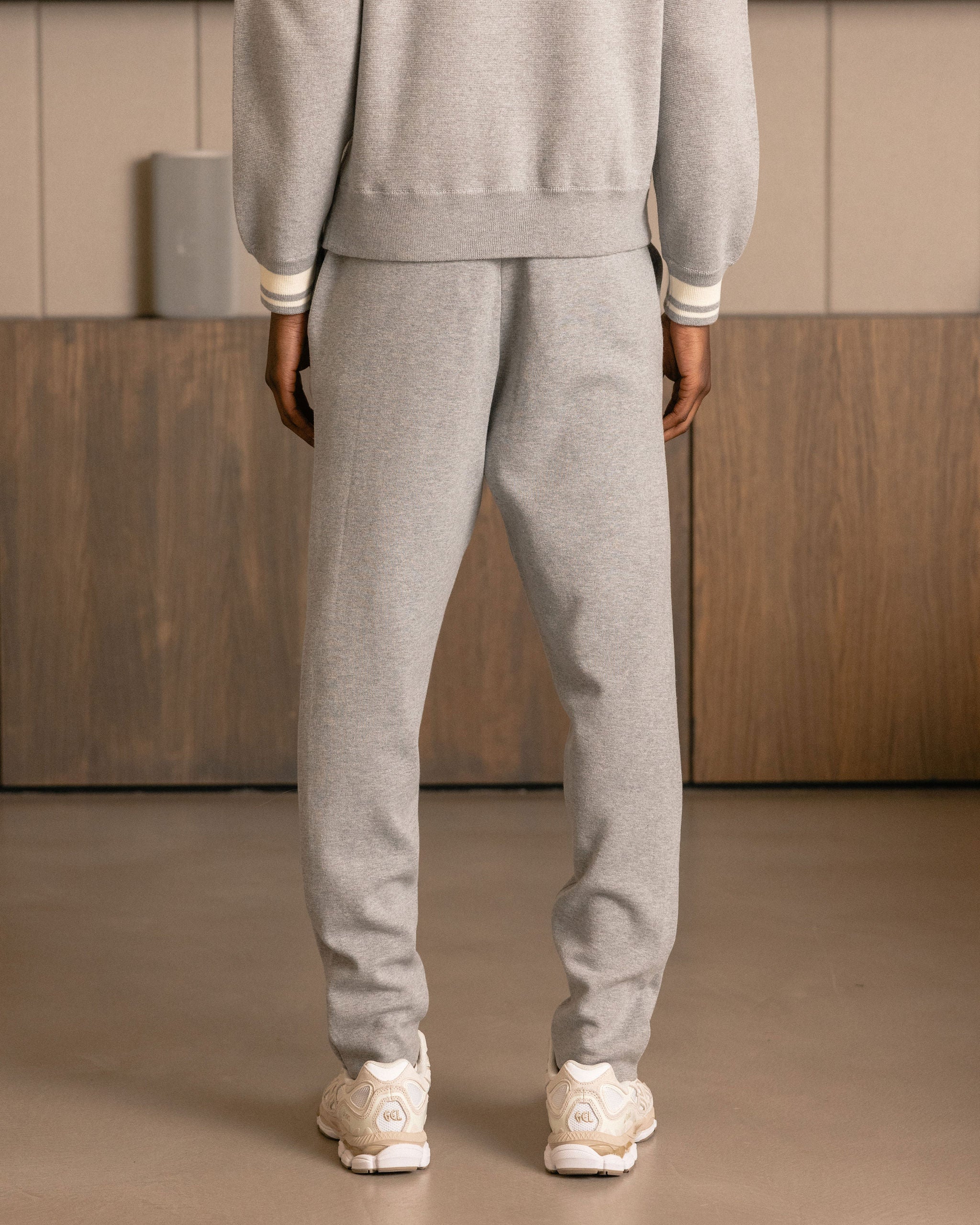 ATELIER KNIT TROUSER GREY