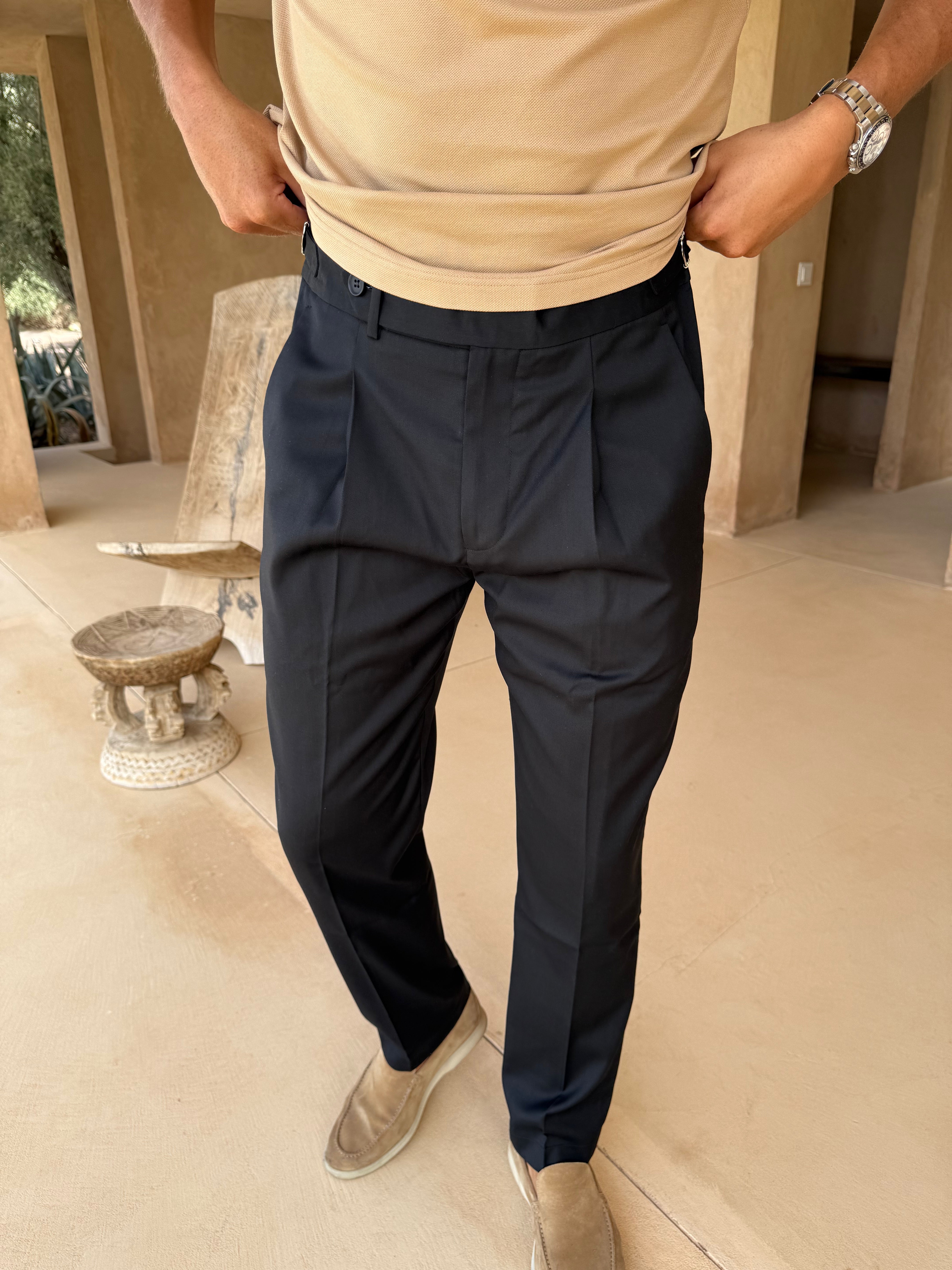 PORTOFINO TROUSER BLACK