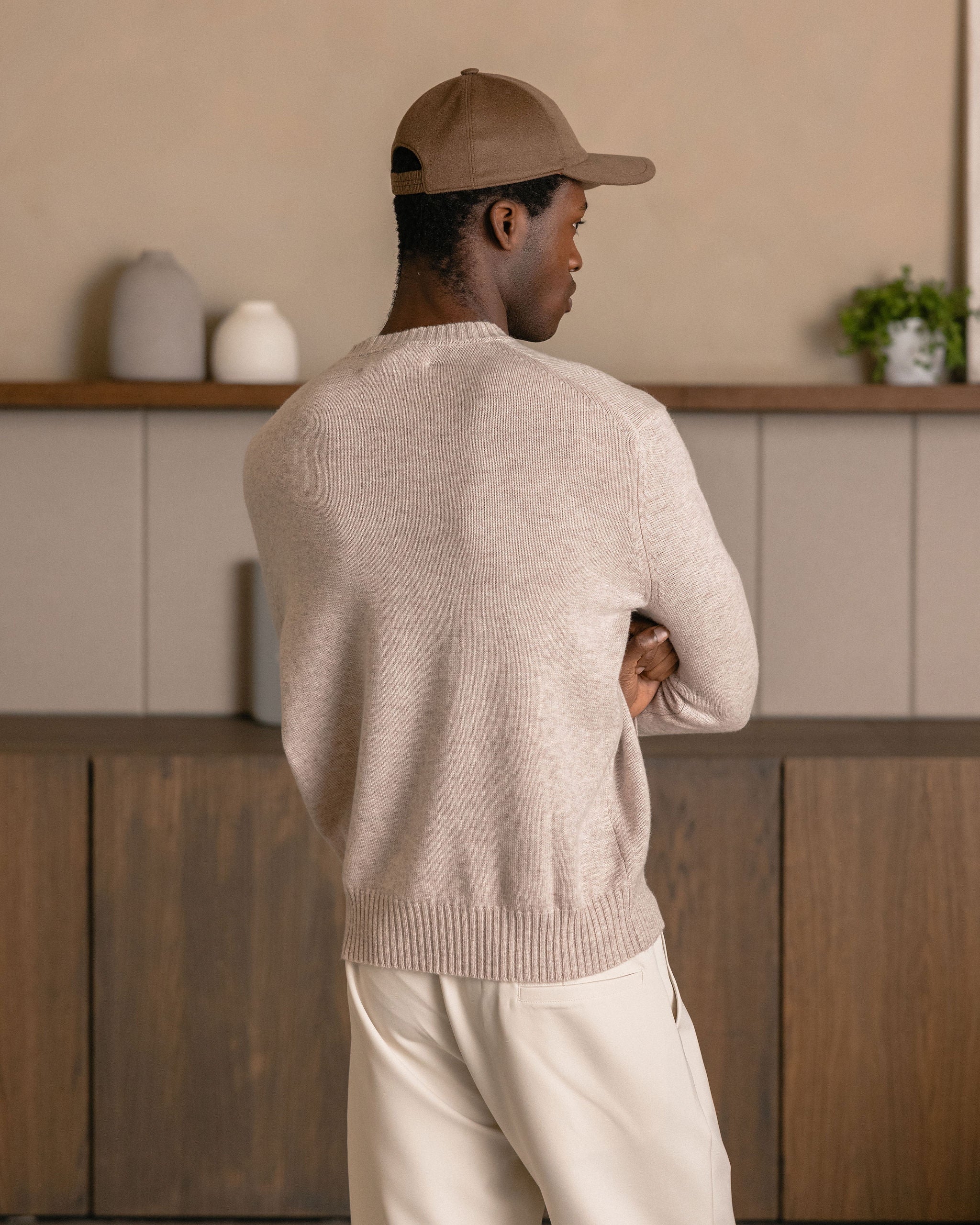 Cashmere Sweater Oatmeal