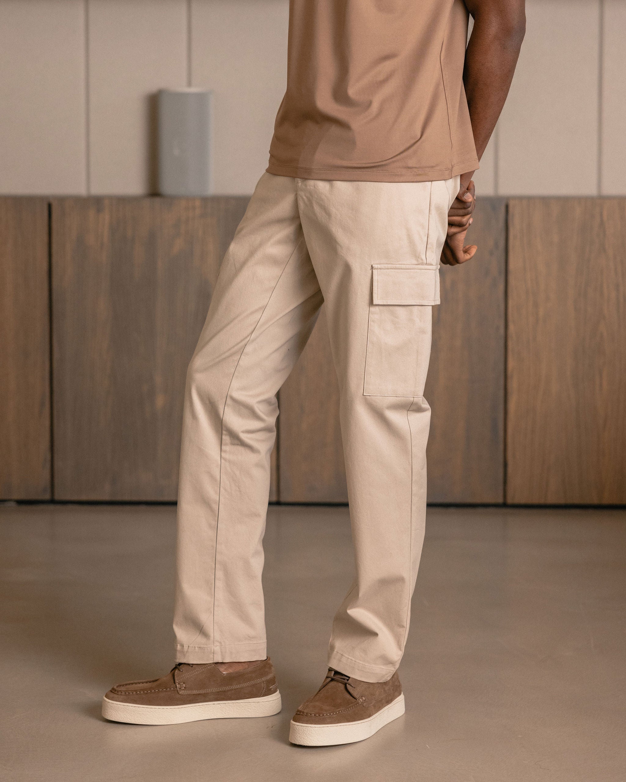 CARGO TROUSER STONE