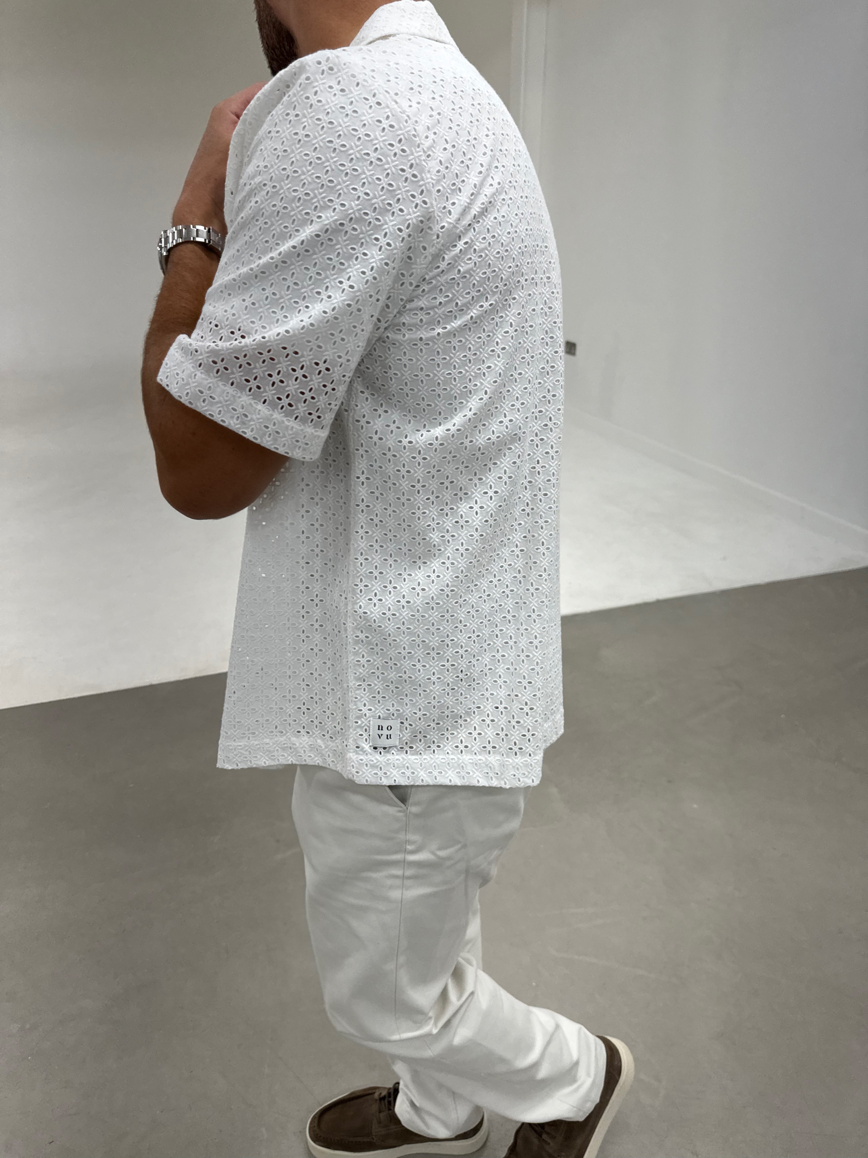 SAFARI SHIRT WHITE SS