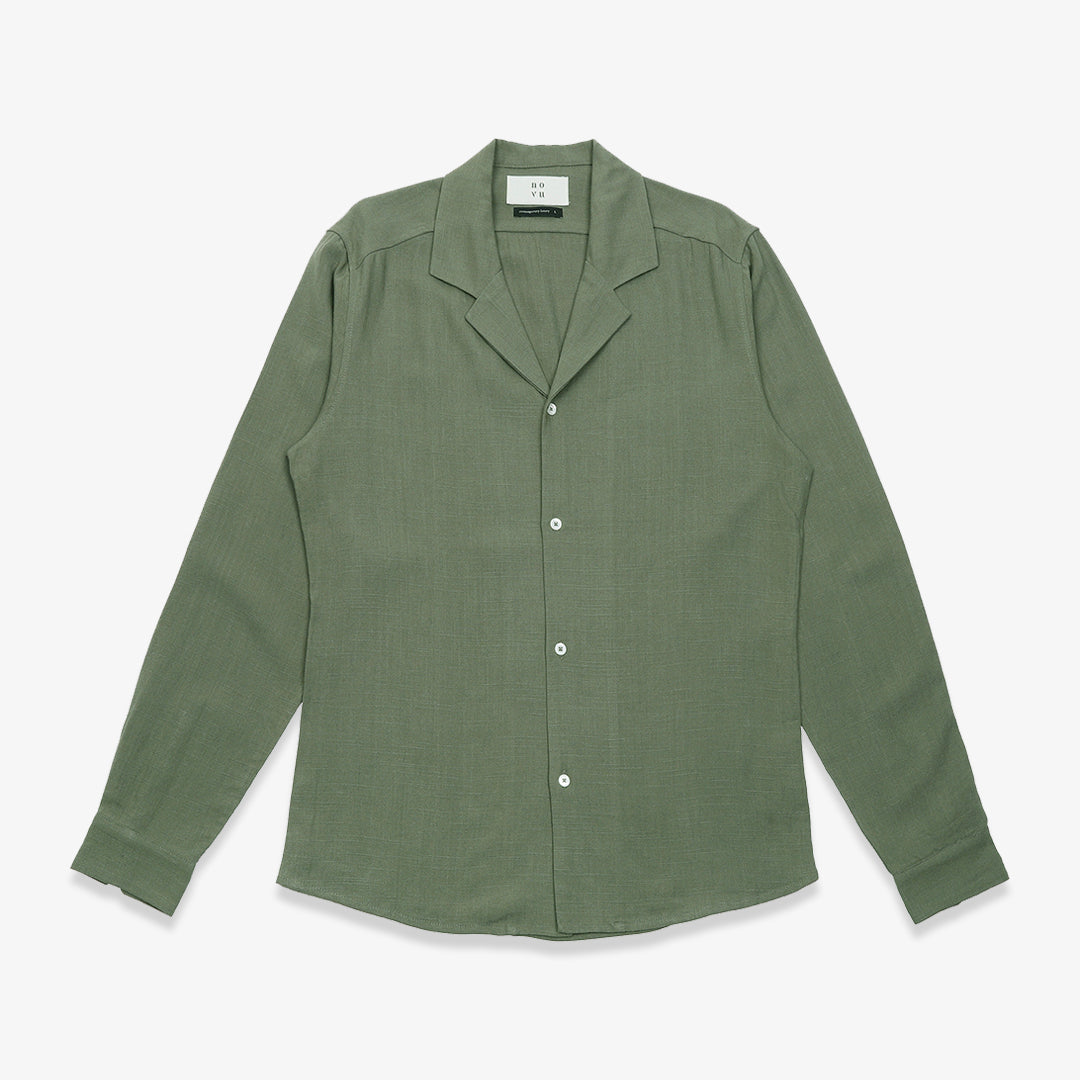Verde Linen Shirt