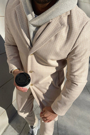 Beige Parson Overcoat