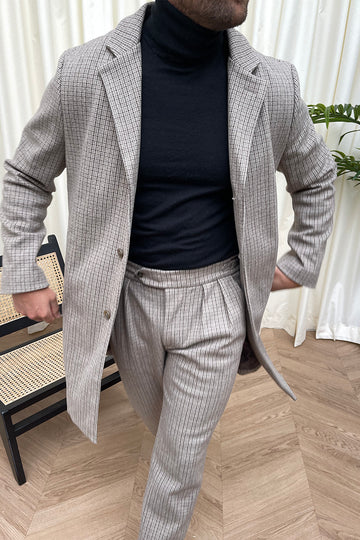 Grey Parson Overcoat