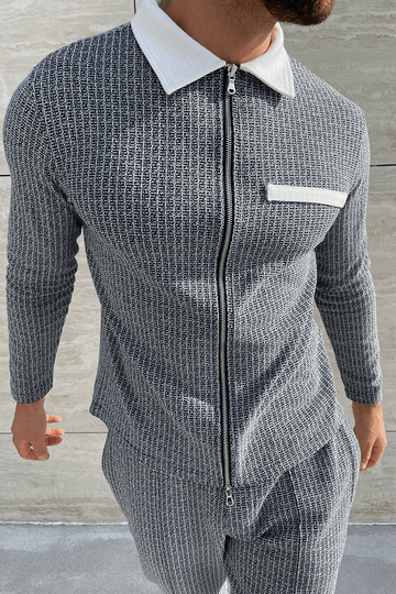 Ersden Zip Jacket Navy